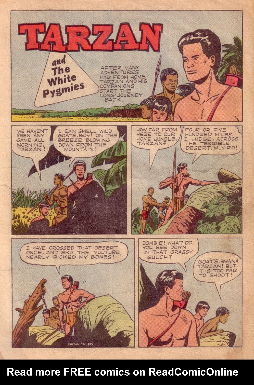 Read online Tarzan (1948) comic -  Issue #8 - 3