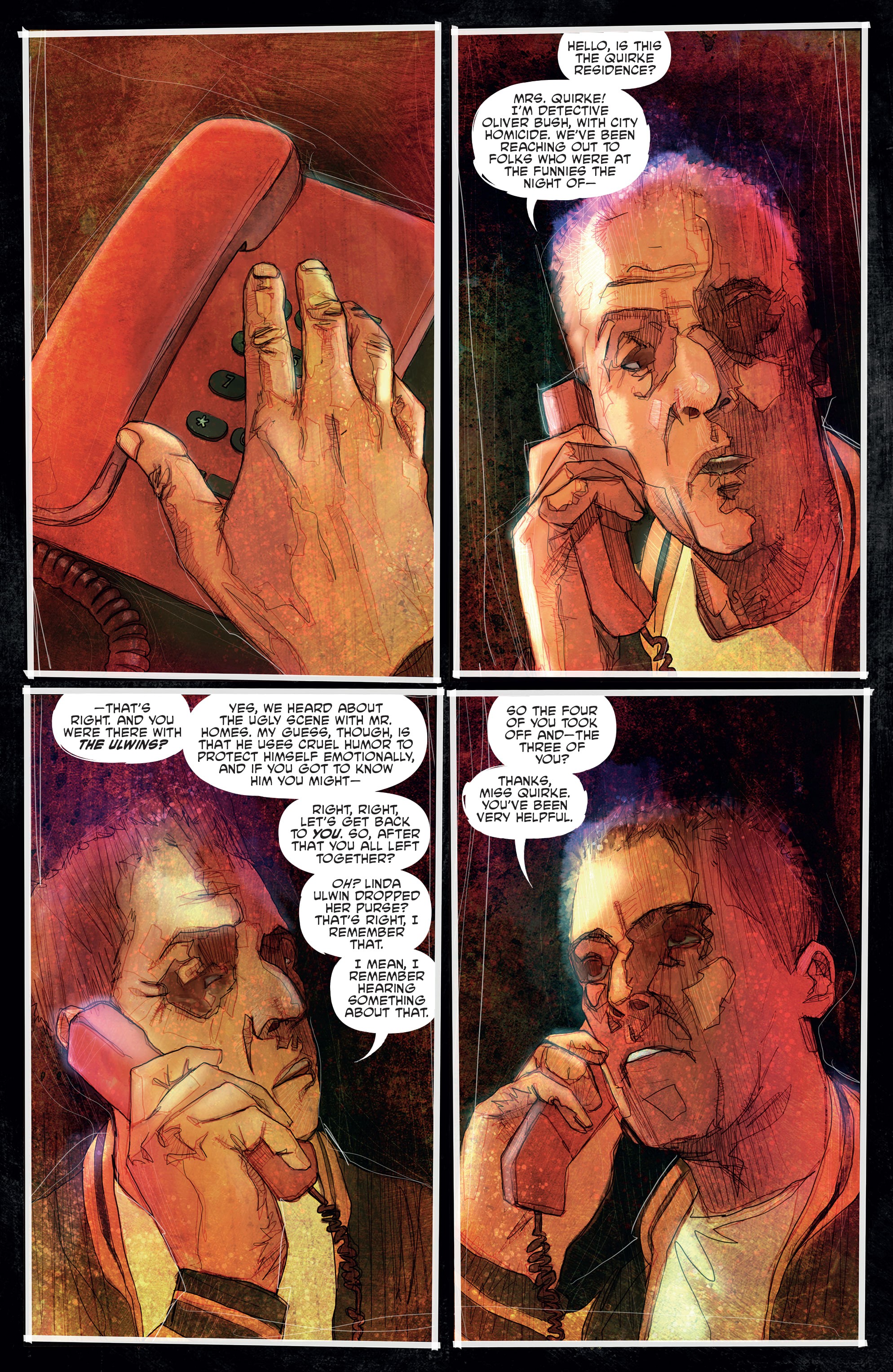 Read online Dying is Easy comic -  Issue #4 - 21