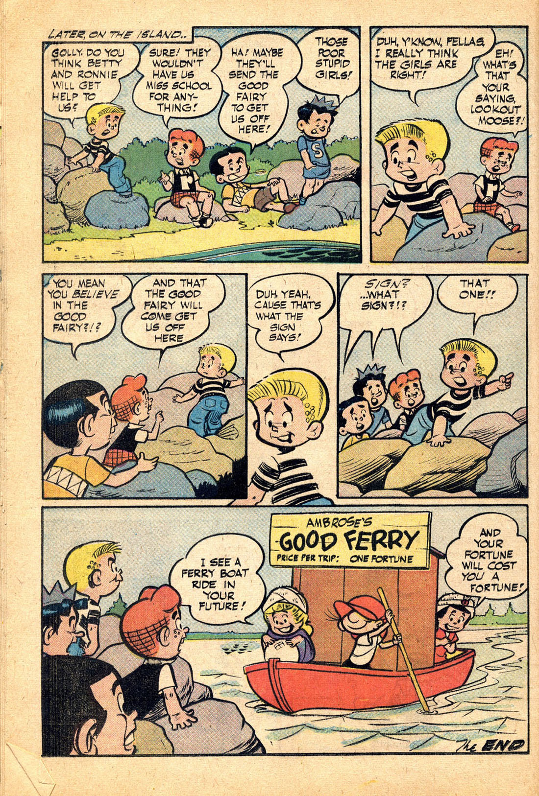 Read online Little Archie (1956) comic -  Issue #9 - 12