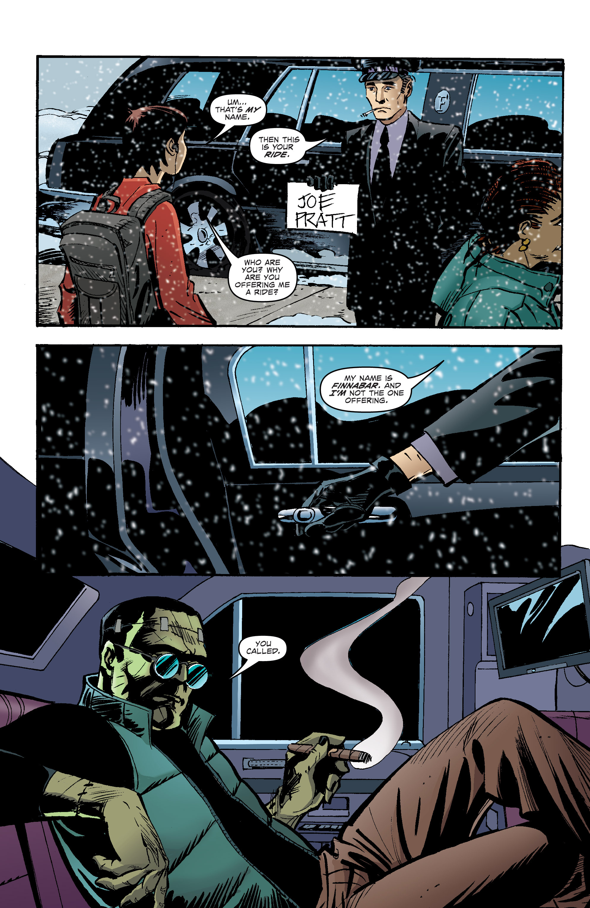 Read online Joe Frankenstein comic -  Issue #1 - 23