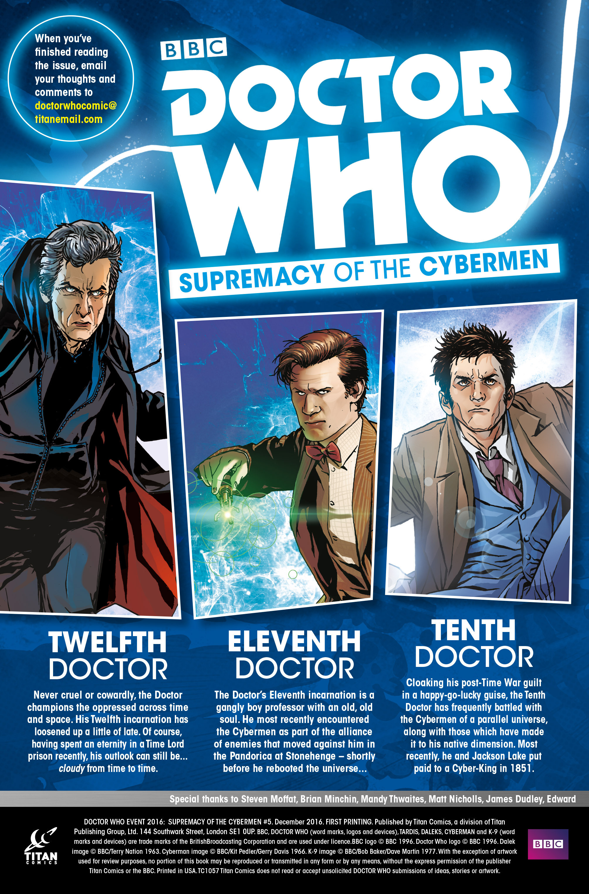 Read online Doctor Who Event 2016: Doctor Who Supremacy of the Cybermen comic -  Issue #5 - 4