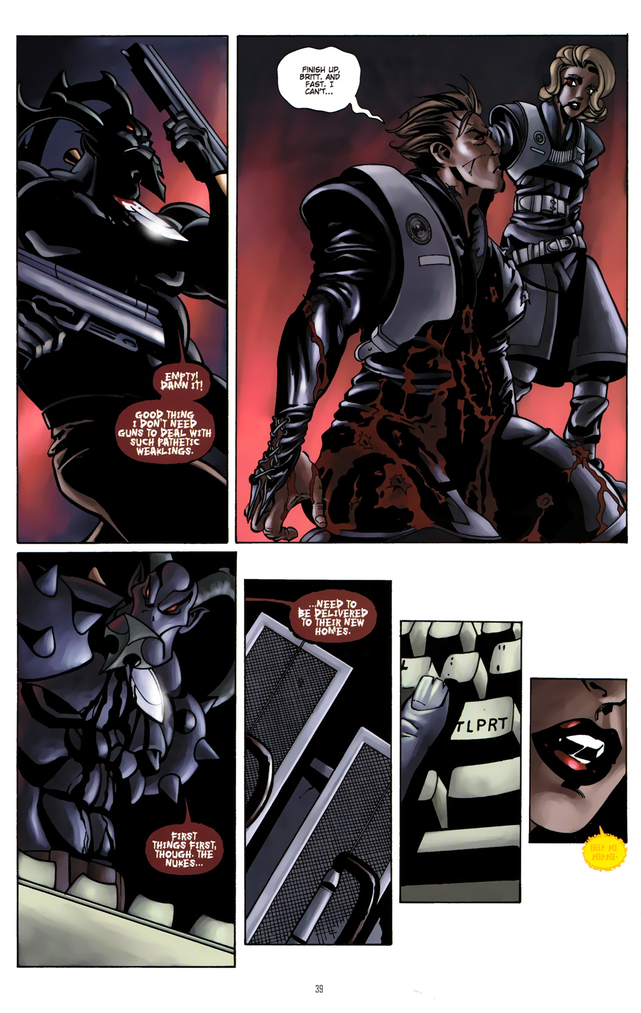 Read online CVO : Covert Vampiric Operations -- 100-Page Spectacular comic -  Issue # TPB - 41