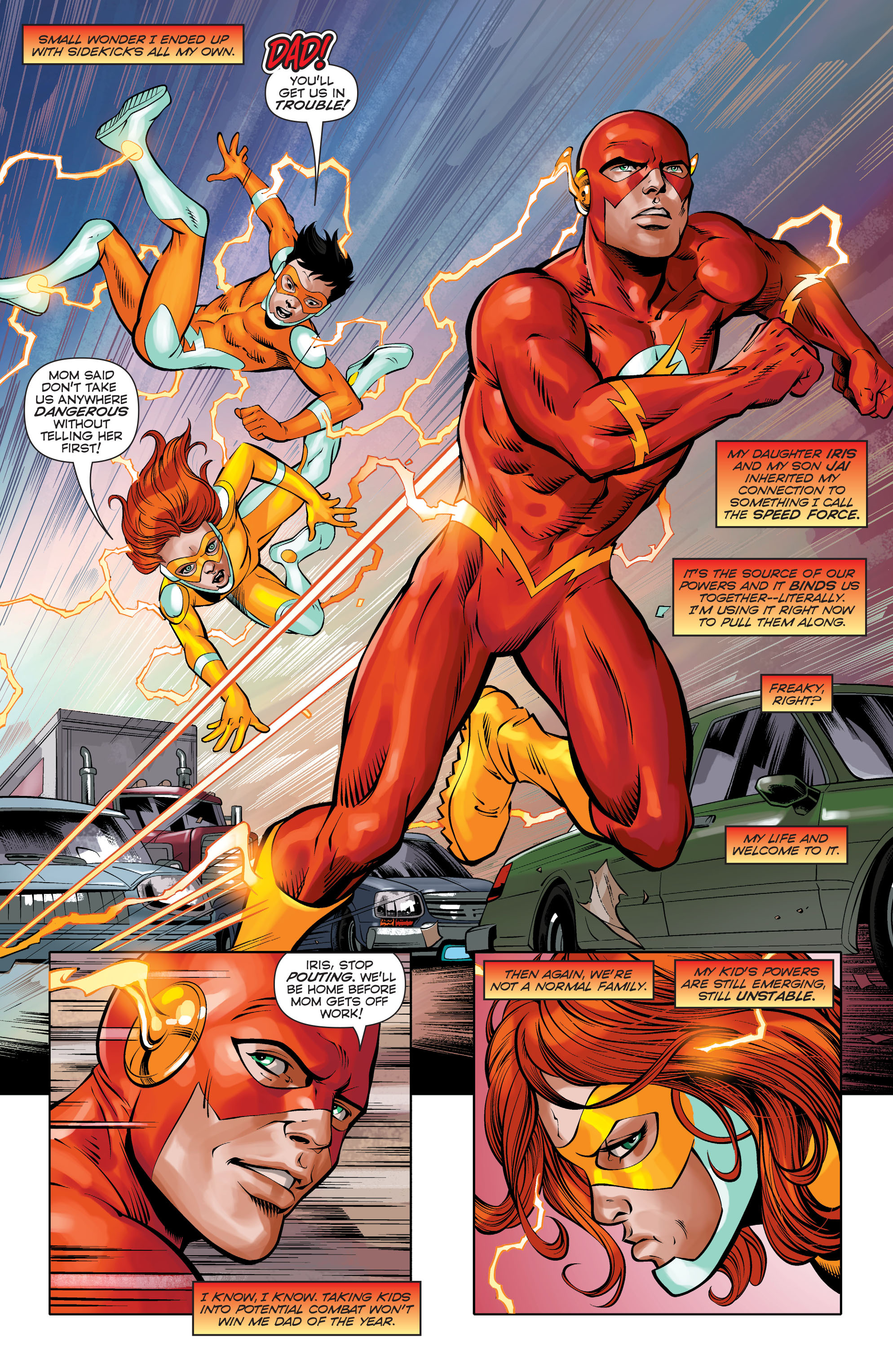 Read online Convergence Speed Force comic -  Issue #1 - 4