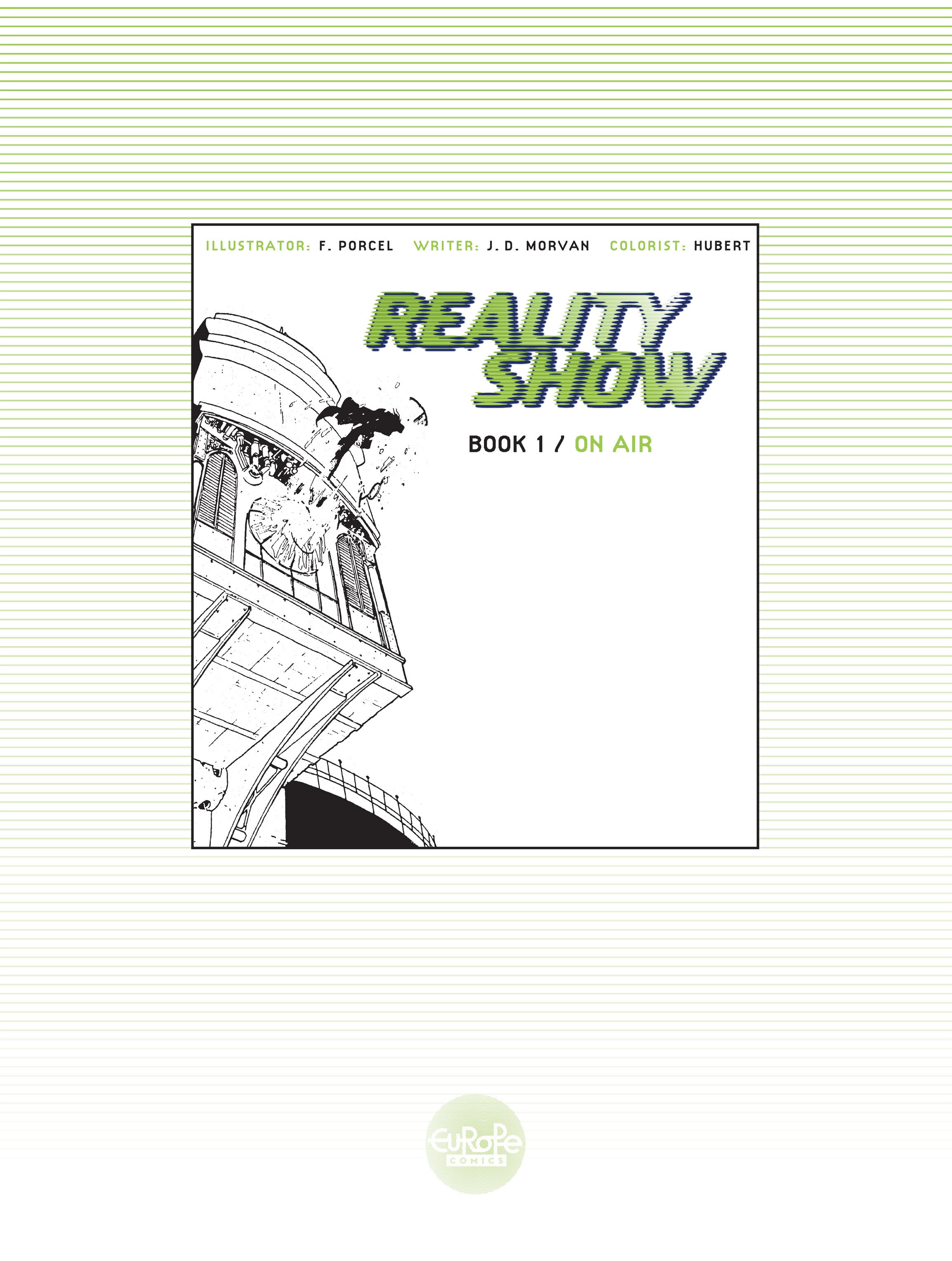 Read online Reality Show comic -  Issue #1 - 2