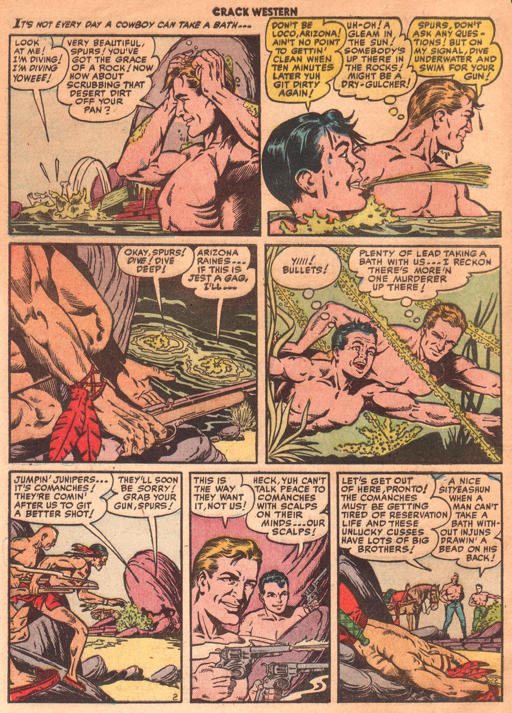 Read online Crack Western comic -  Issue #77 - 5