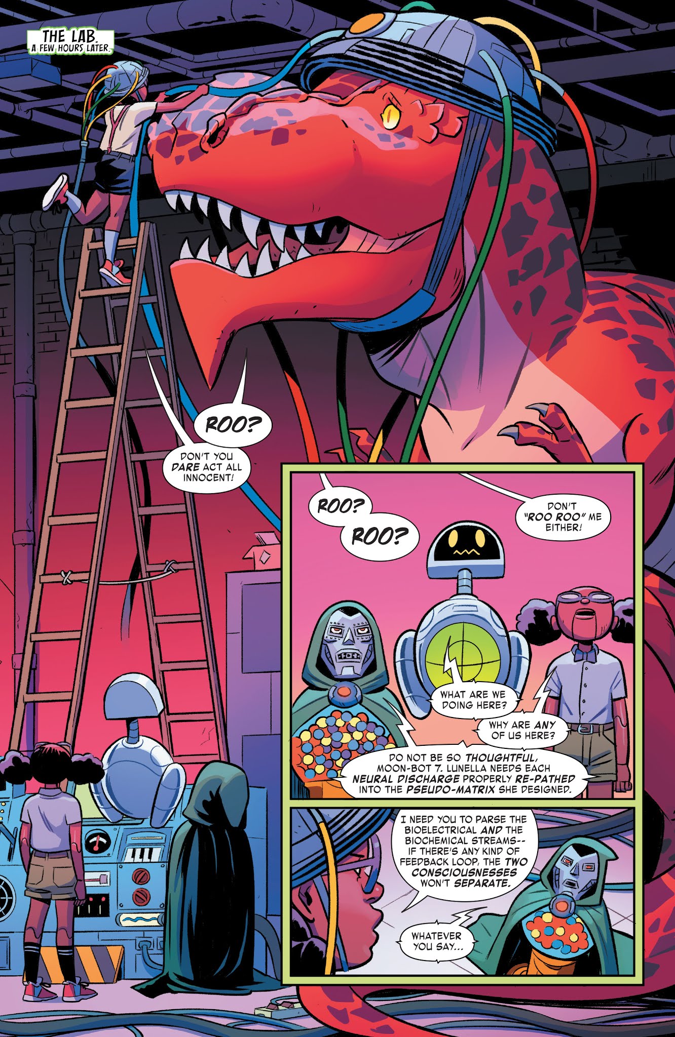 Read online Moon Girl And Devil Dinosaur comic -  Issue #33 - 17