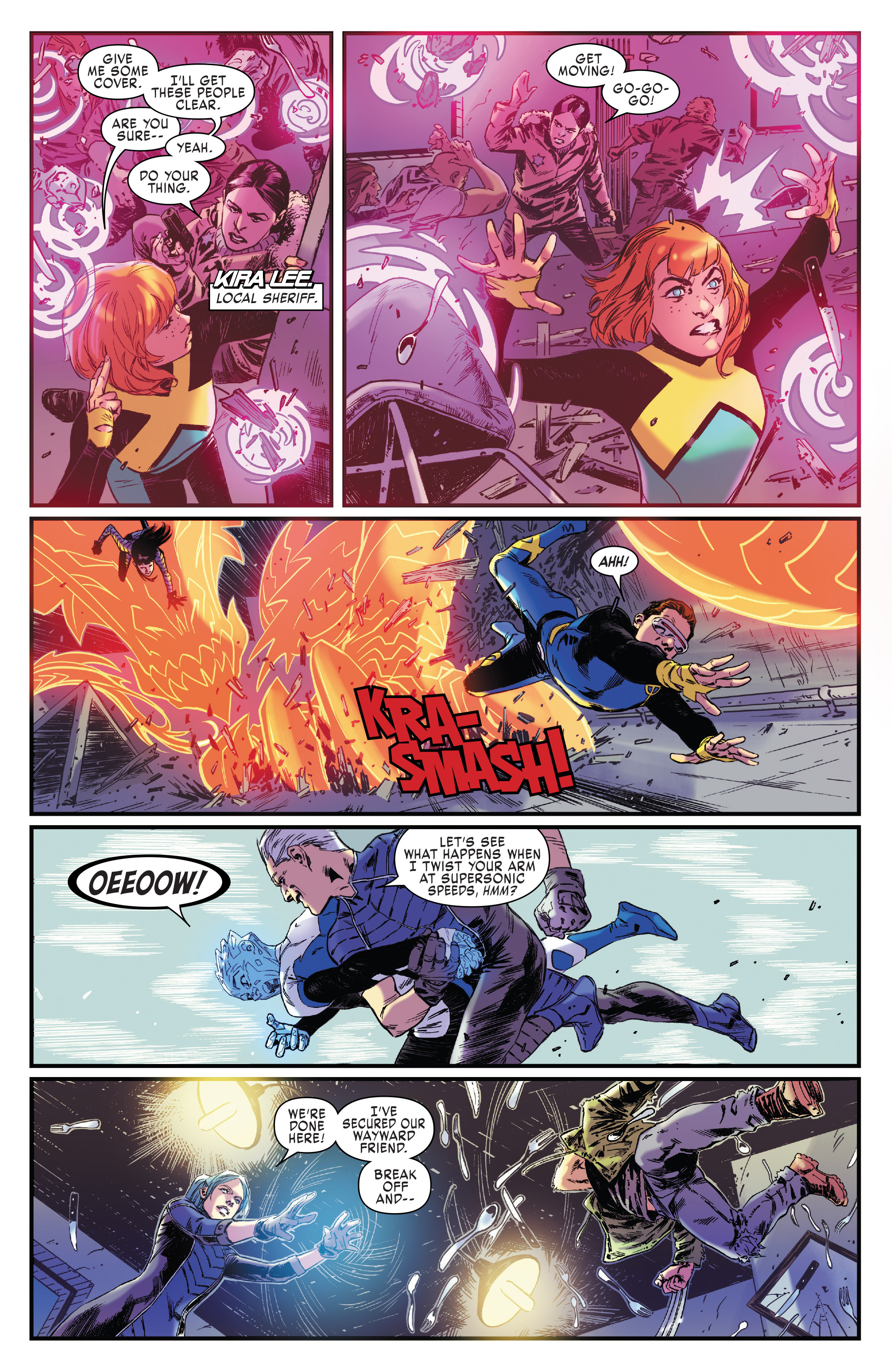Read online X-Men: Blue comic -  Issue #5 - 5