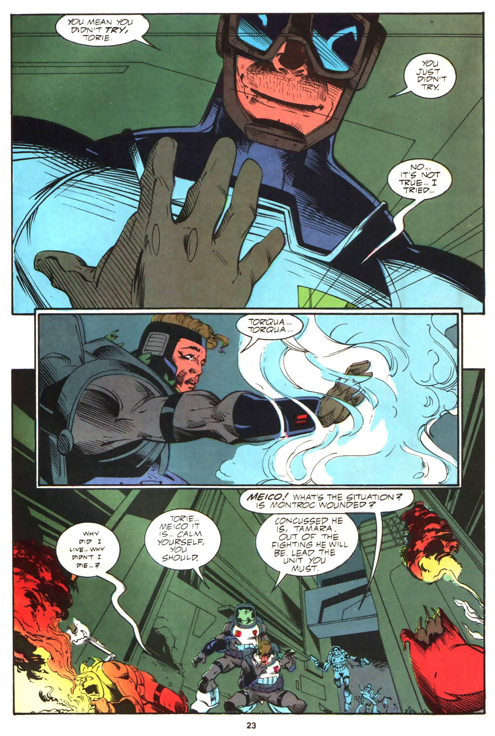Read online Alien Legion (1987) comic -  Issue #4 - 25
