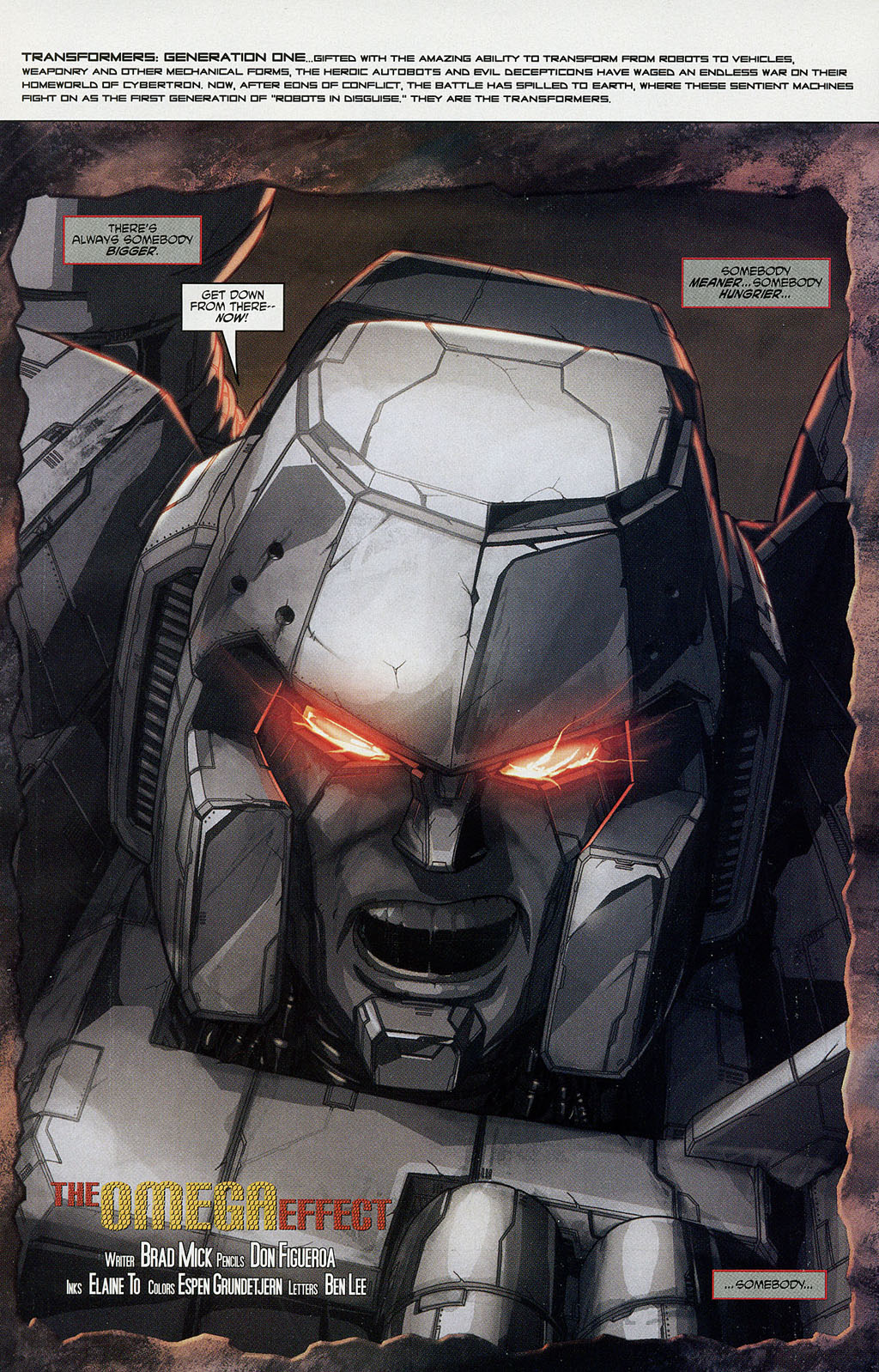 Read online Transformers: Generation 1 (2004) comic -  Issue #4 - 2