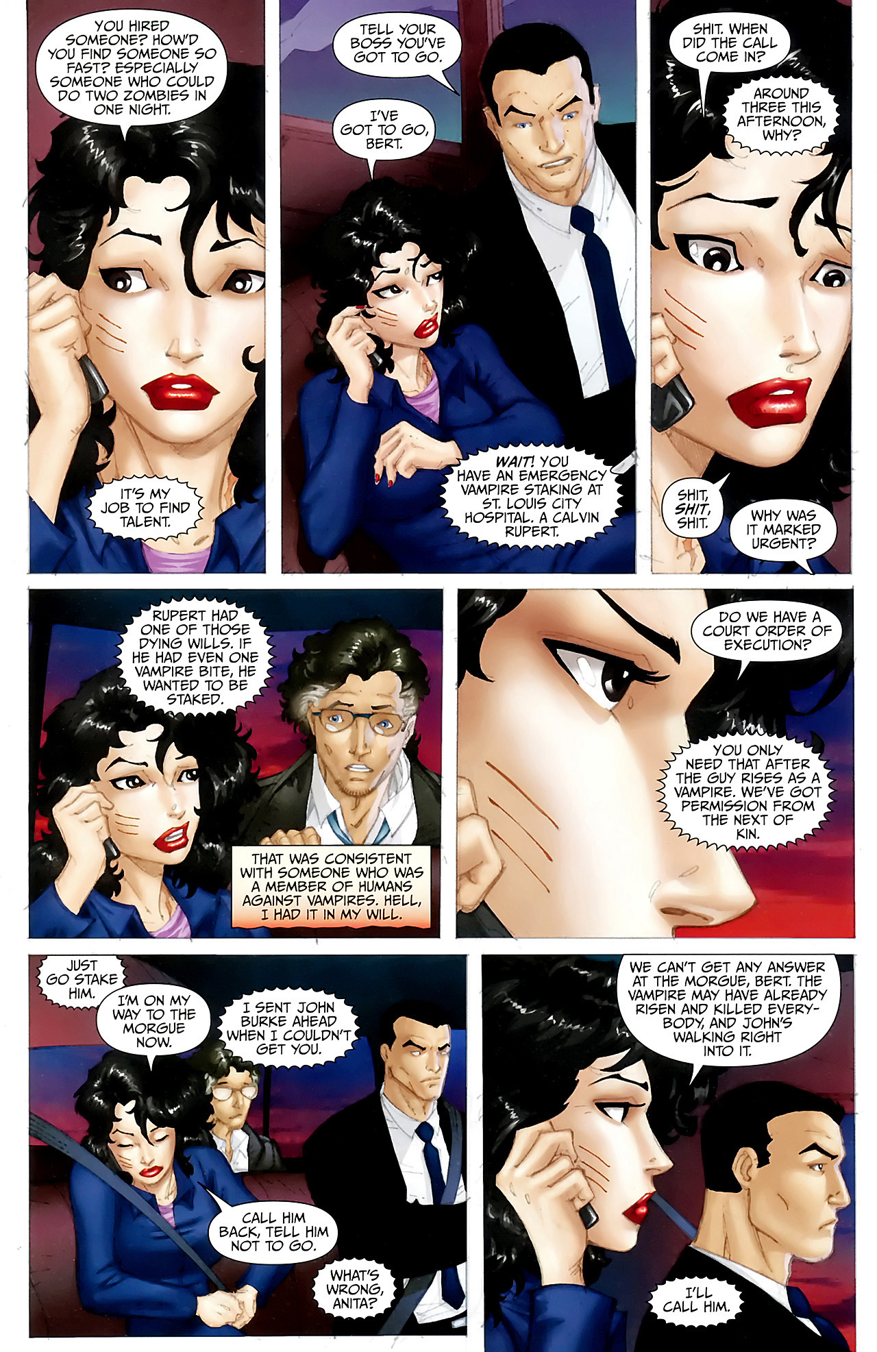 Read online Anita Blake, Vampire Hunter: Circus of the Damned - The Ingenue comic -  Issue #1 - 10