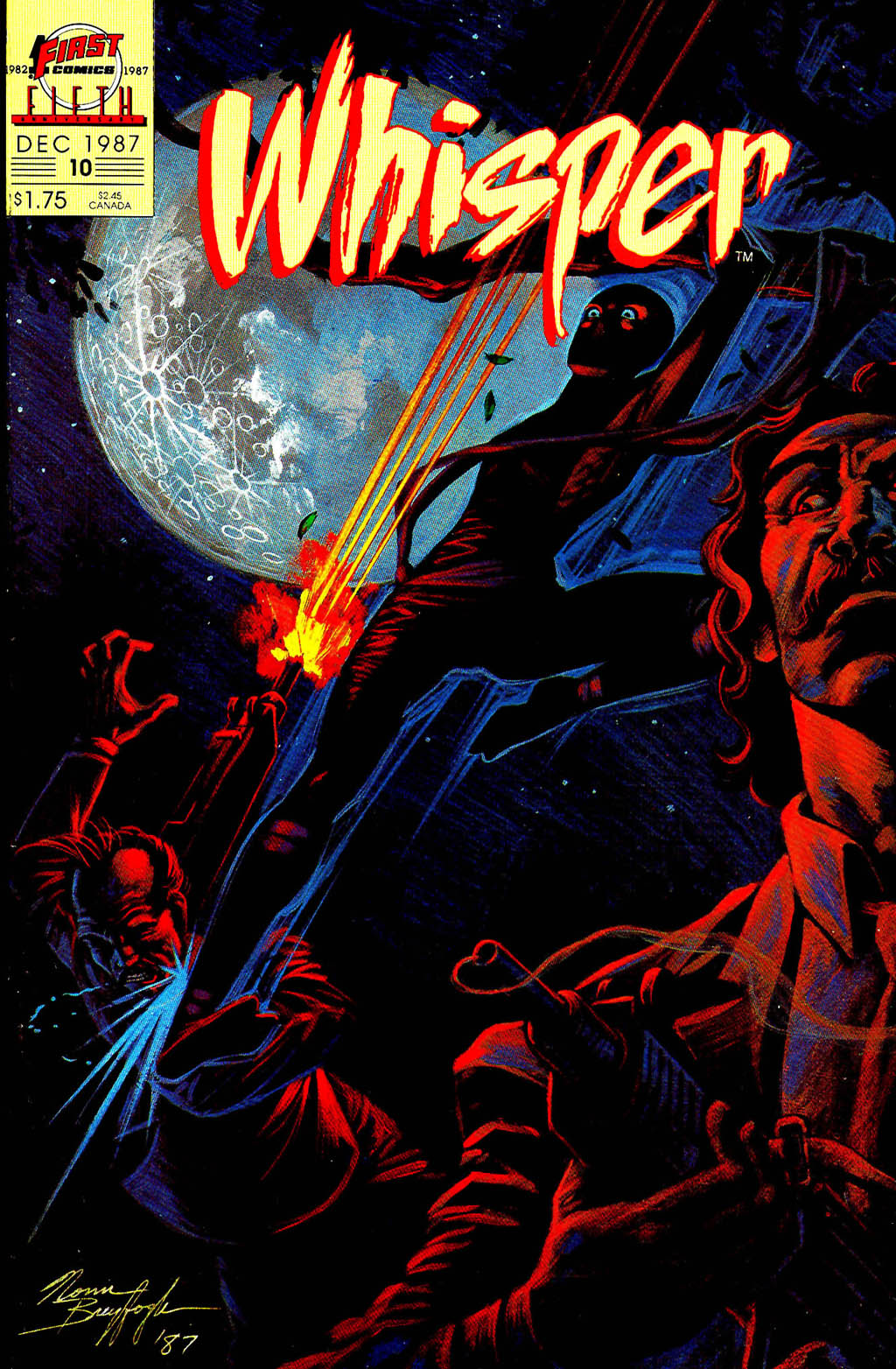 Read online Whisper (1986) comic -  Issue #10 - 1