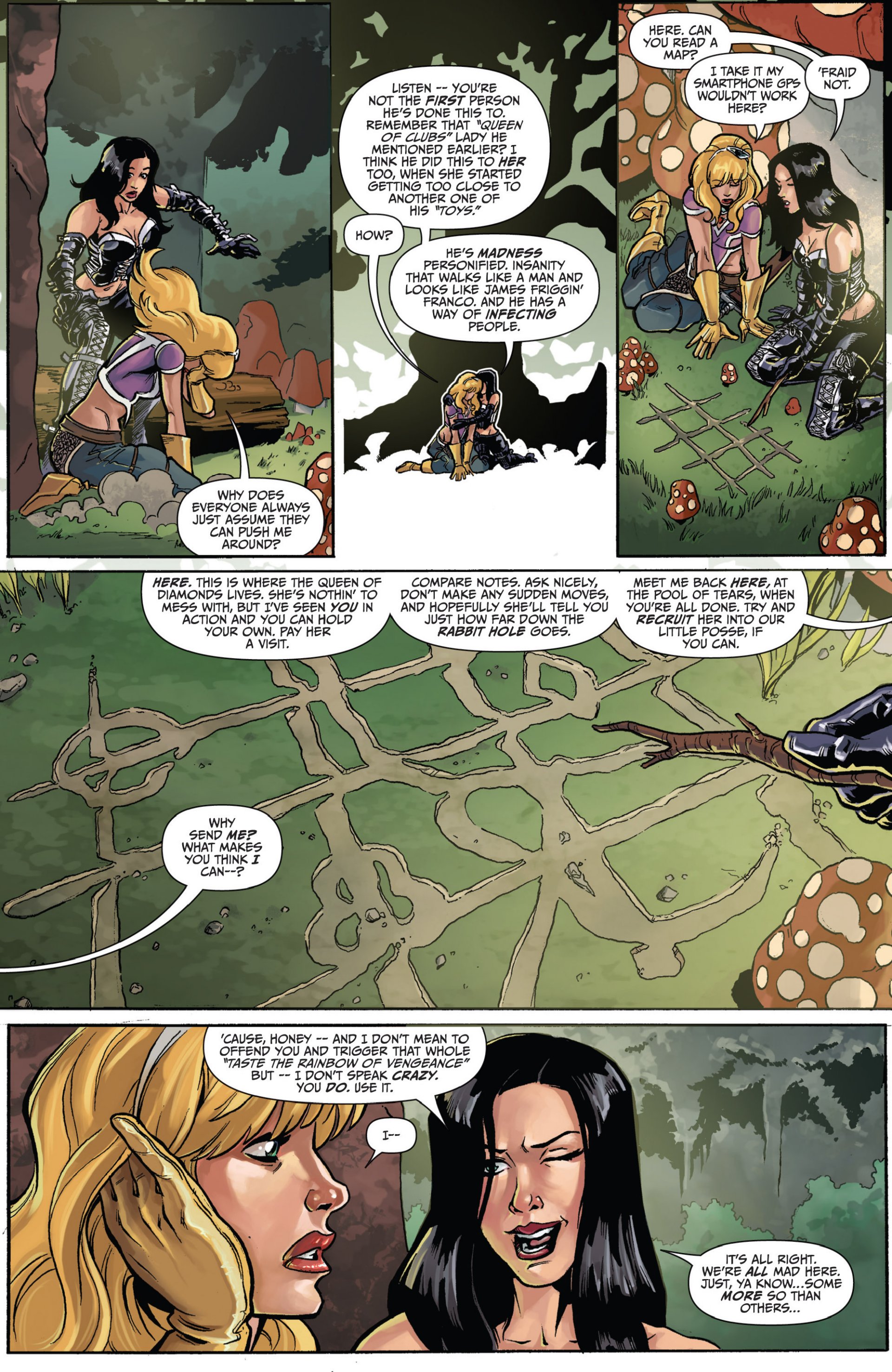 Read online Grimm Fairy Tales presents Wonderland comic -  Issue #23 - 10