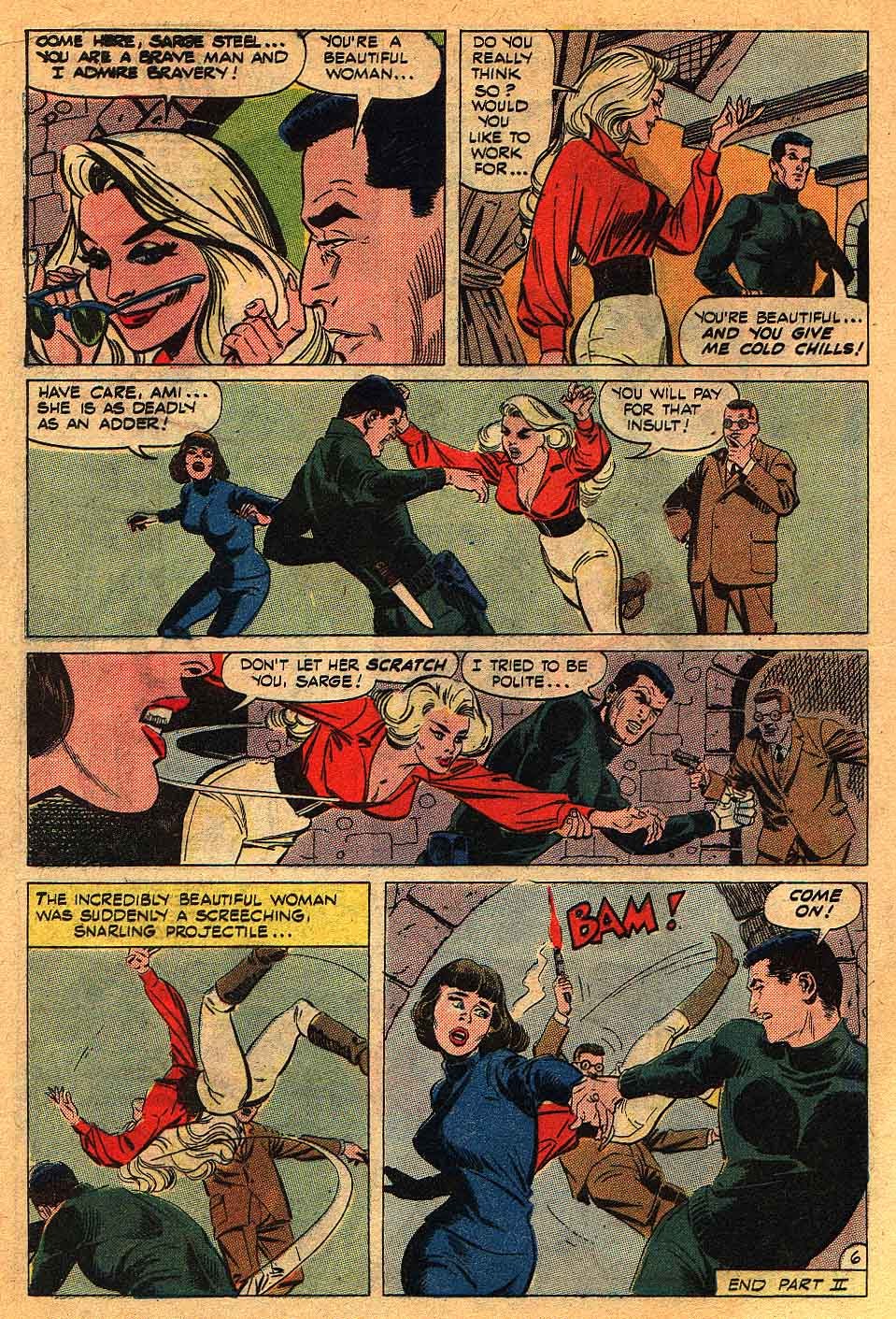 Read online Sarge Steel comic -  Issue #7 - 20