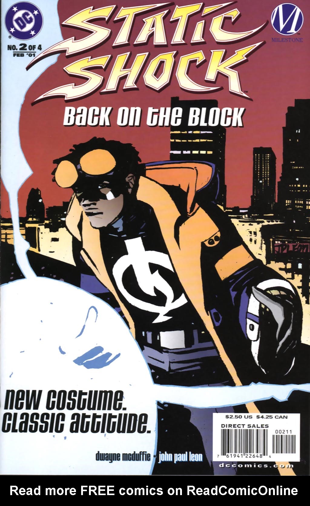 Read online Static Shock: Rebirth of the Cool comic -  Issue #2 - 1