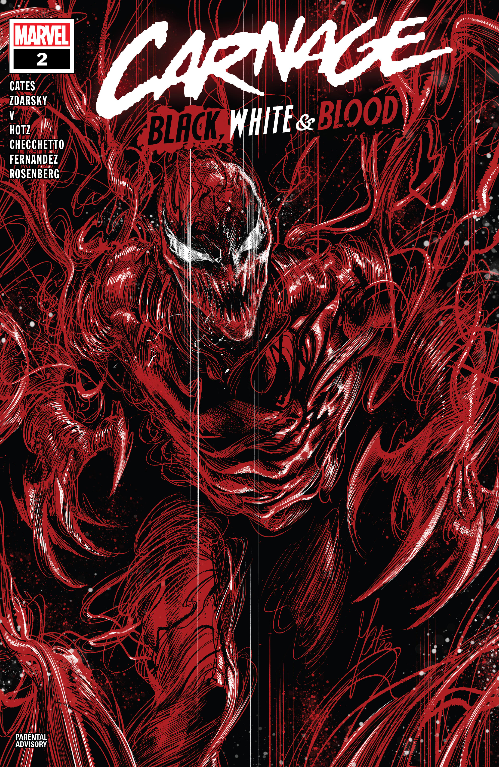 Read online Carnage: Black, White & Blood comic -  Issue #2 - 1