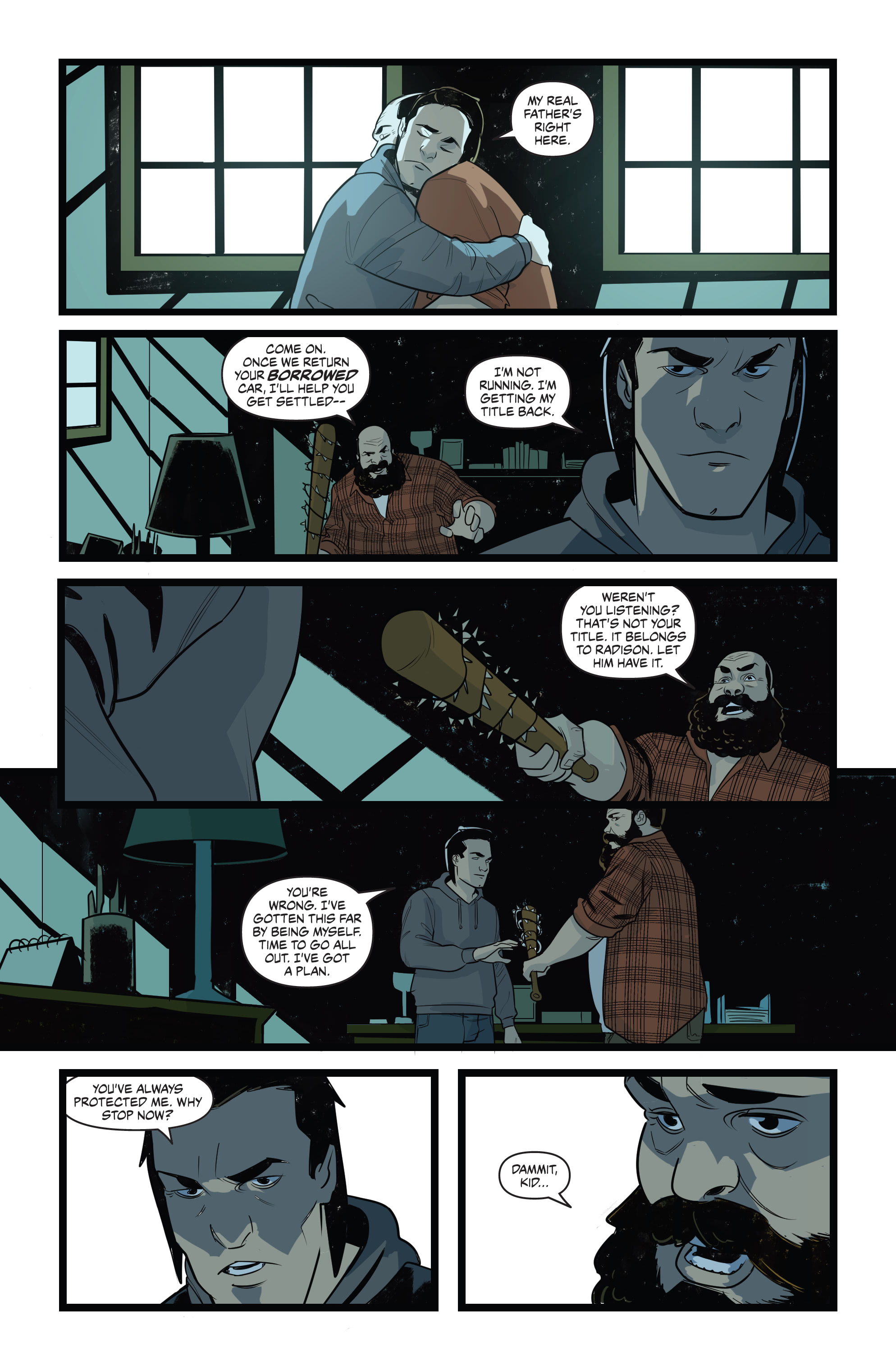 Read online Over the Ropes comic -  Issue # _TPB - 89