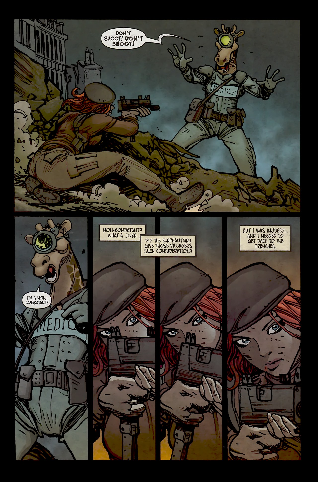 Read online Elephantmen War Toys: Yvette comic -  Issue # Full - 14