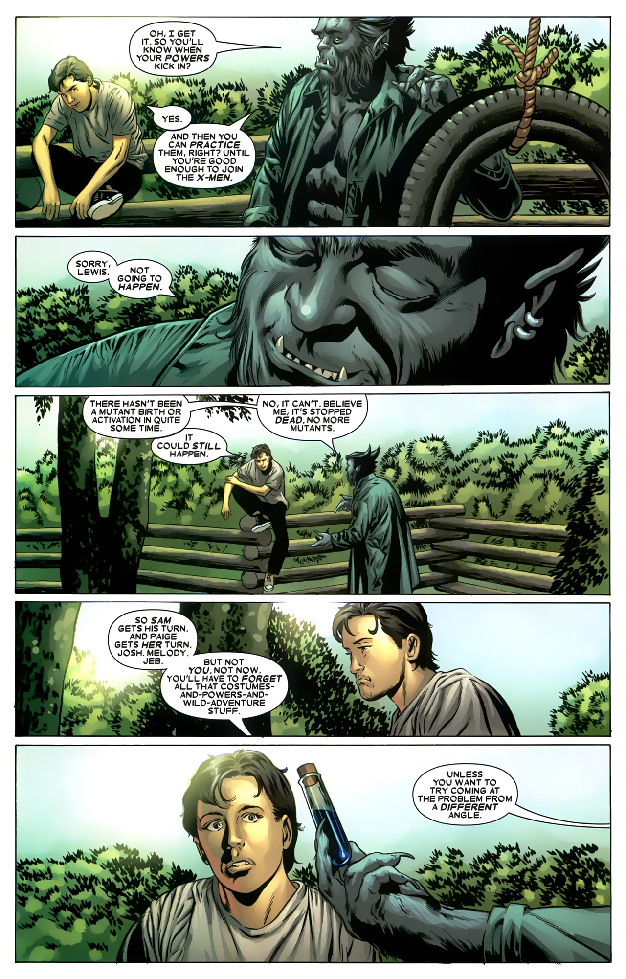 Read online X-Men: Endangered Species comic -  Issue # TPB (Part 2) - 30