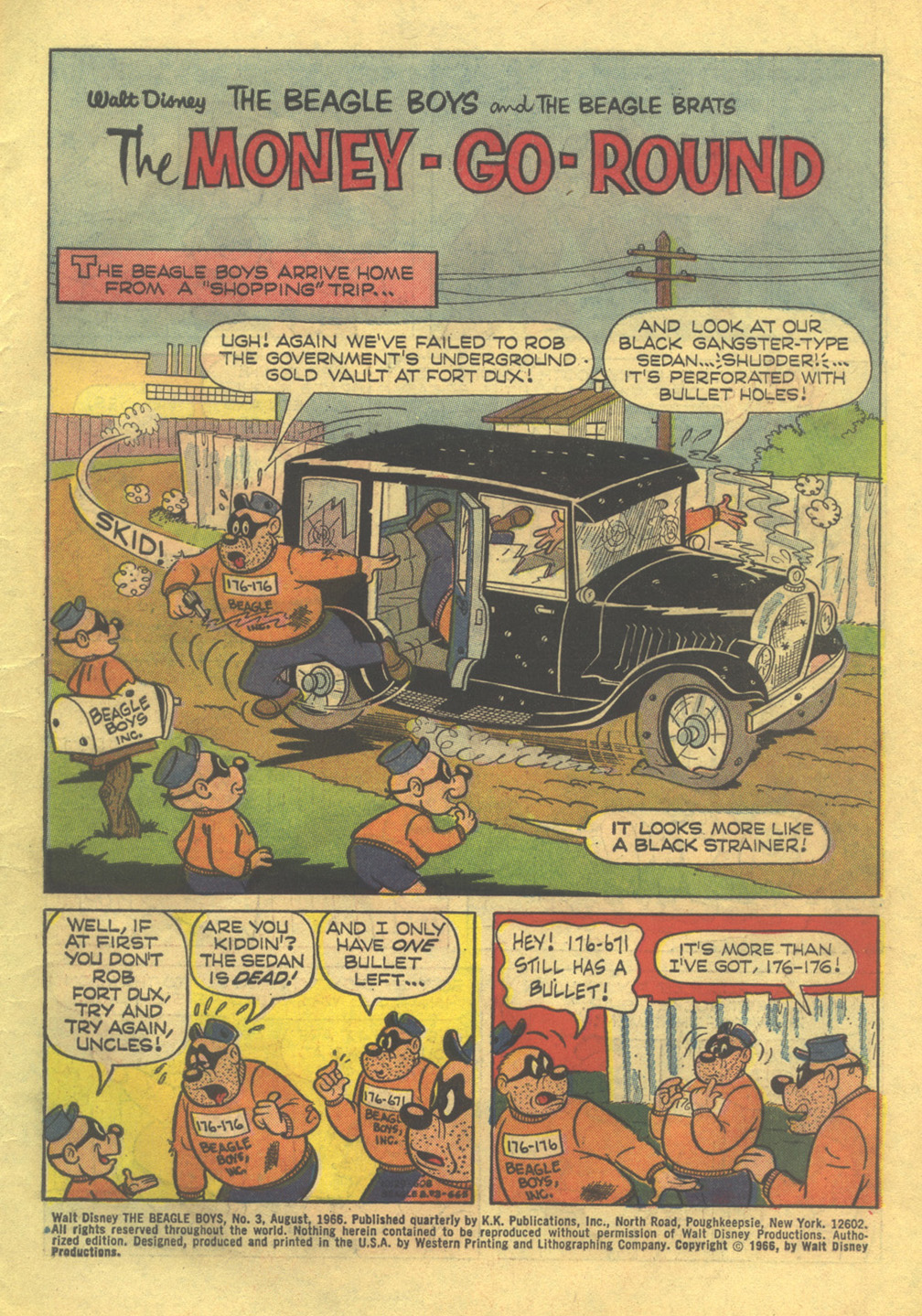 Read online Walt Disney THE BEAGLE BOYS comic -  Issue #3 - 3