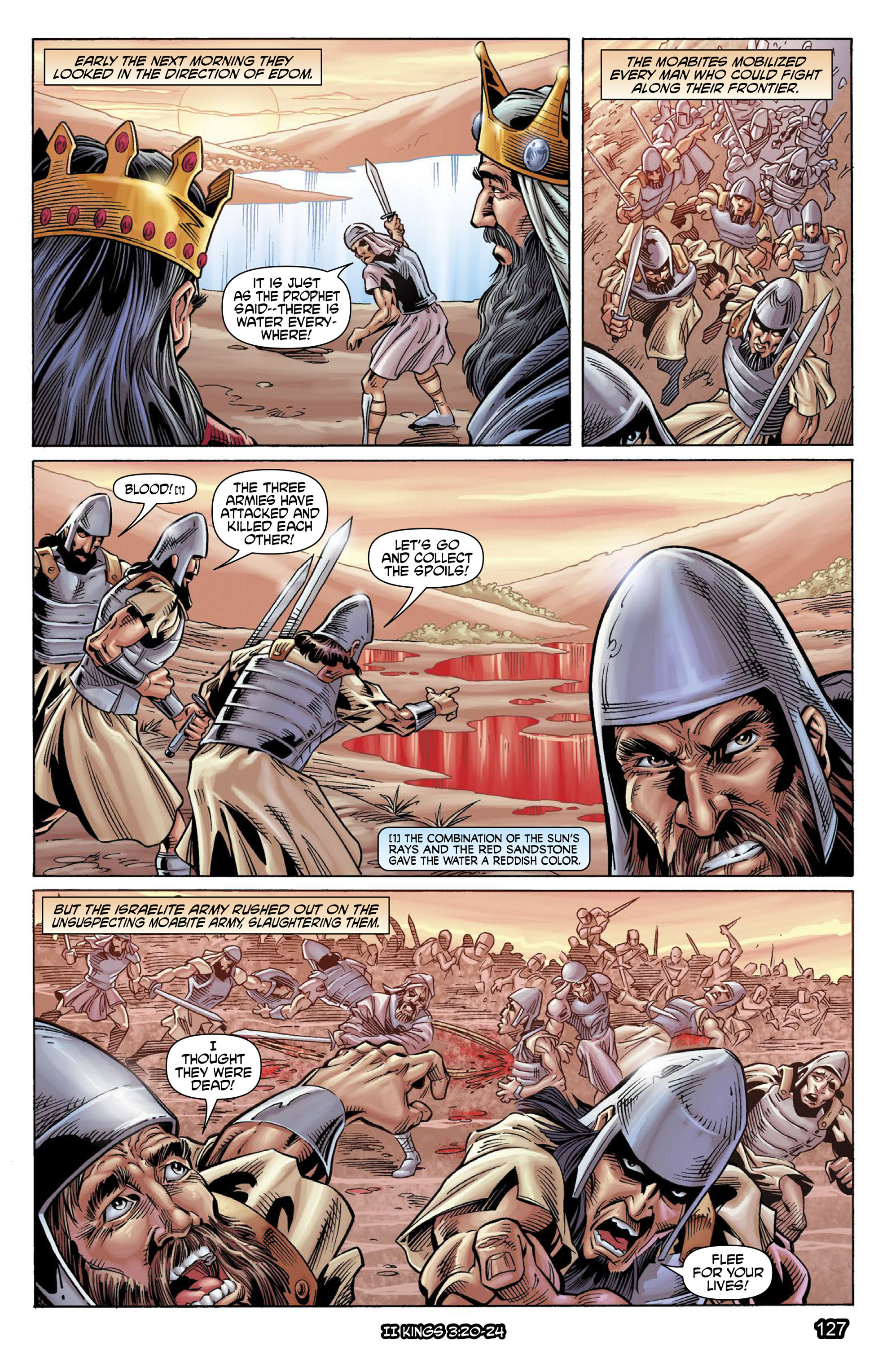 Read online The Kingstone Bible comic -  Issue #6 - 124