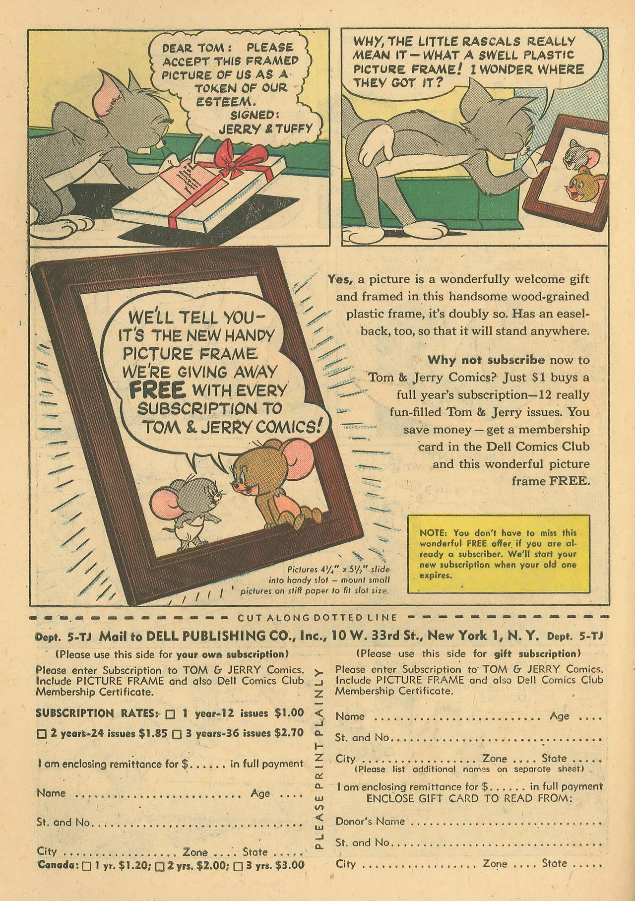 Read online Tom & Jerry Comics comic -  Issue #118 - 50