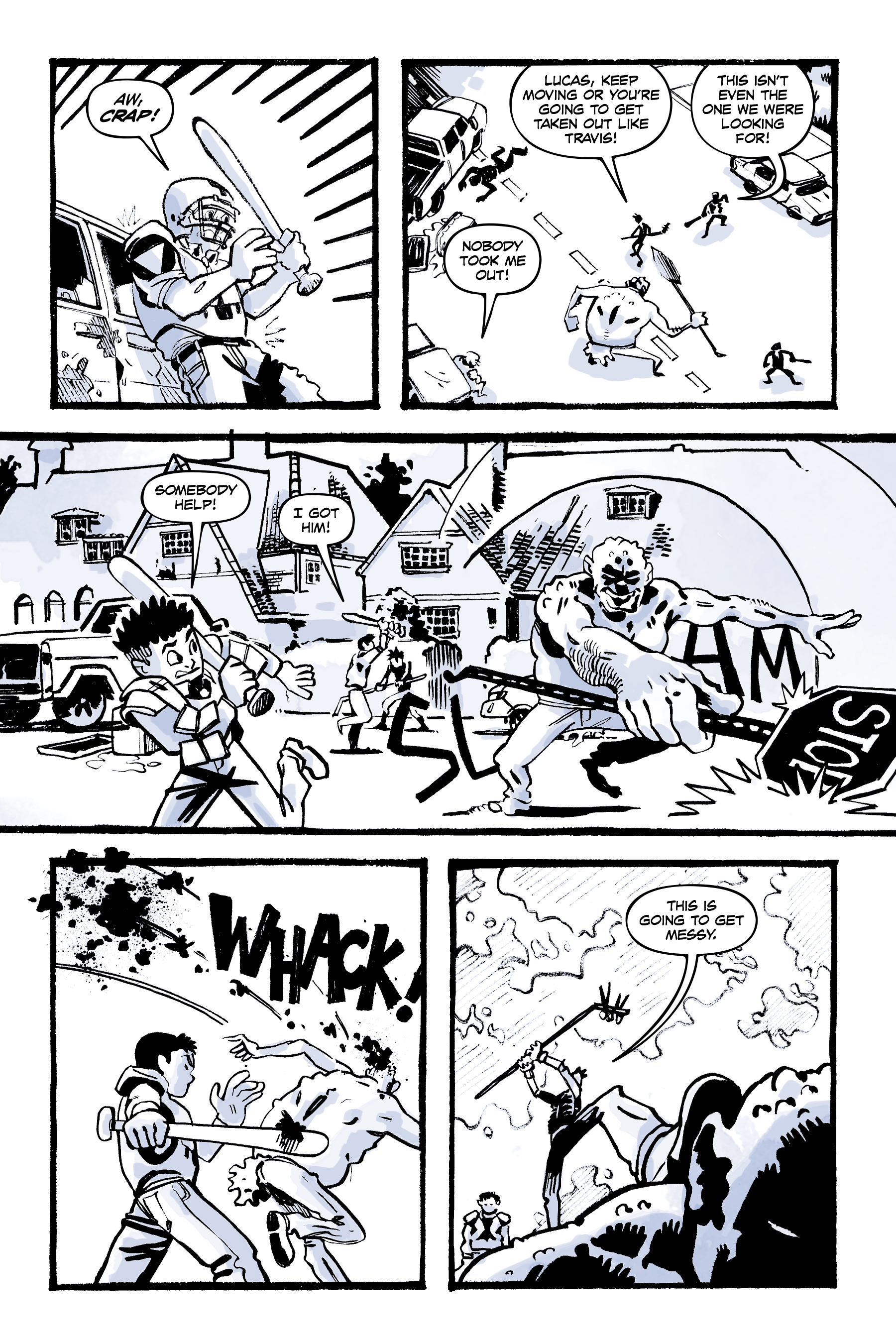 Read online Junior Braves of the Apocalypse: Out of the Woods comic -  Issue # TPB (Part 1) - 94