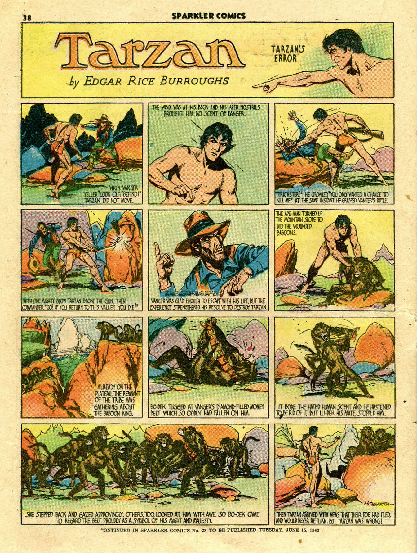Read online Sparkler Comics comic -  Issue #22 - 36