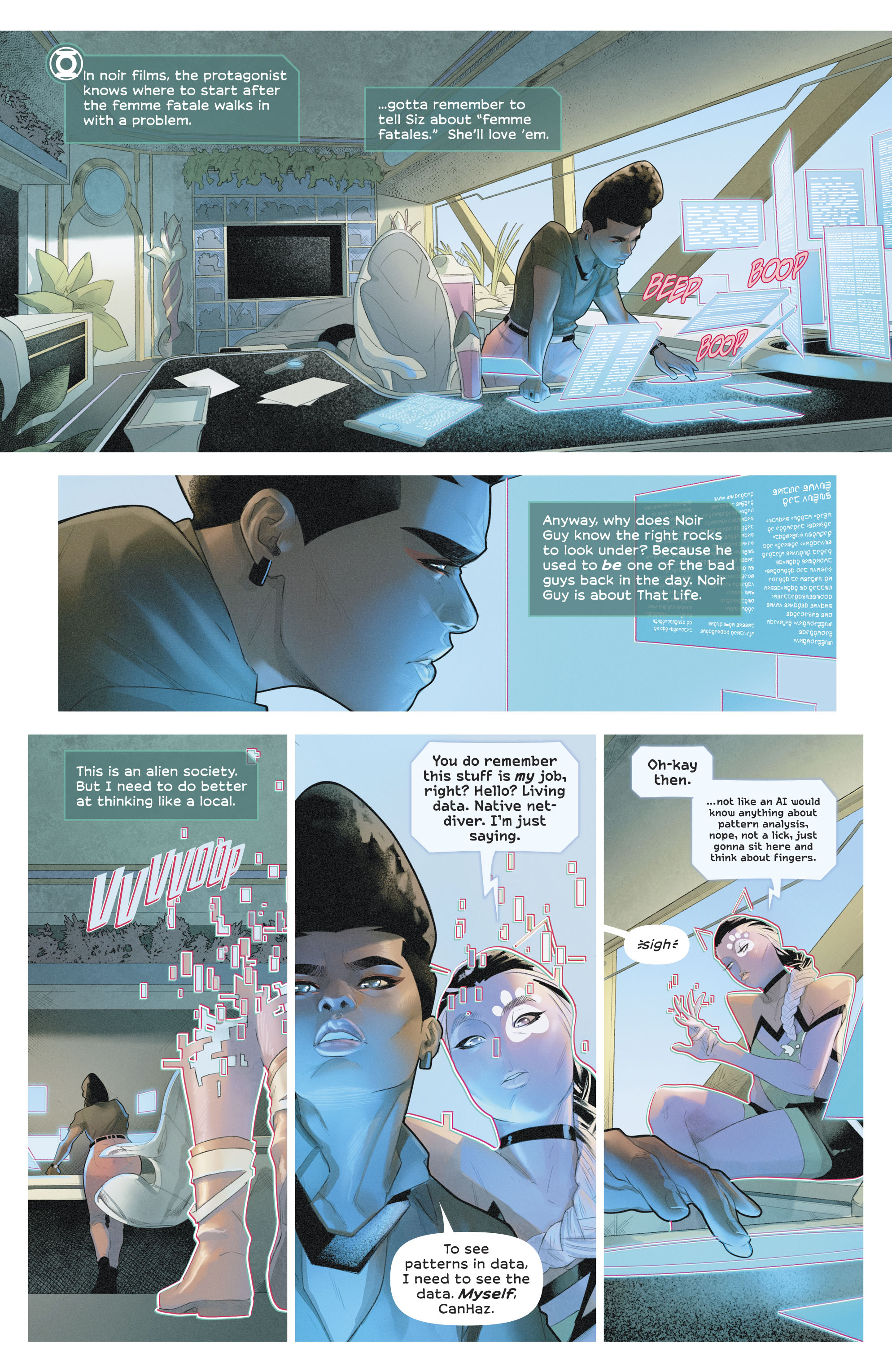 Read online Far Sector comic -  Issue #5 - 6