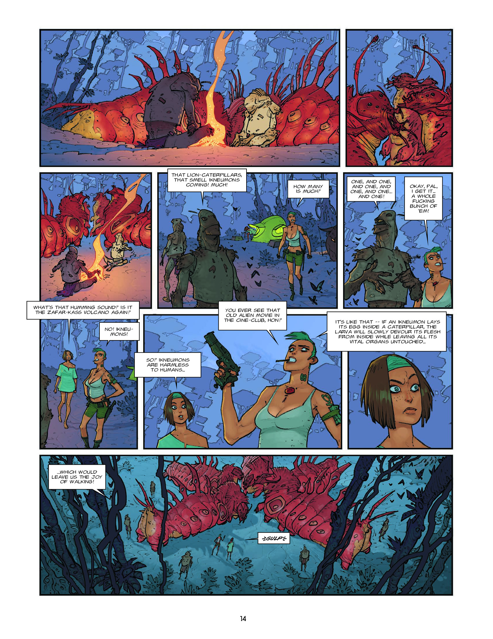 Read online Trapped on Zarkass comic -  Issue # TPB (Part 1) - 15