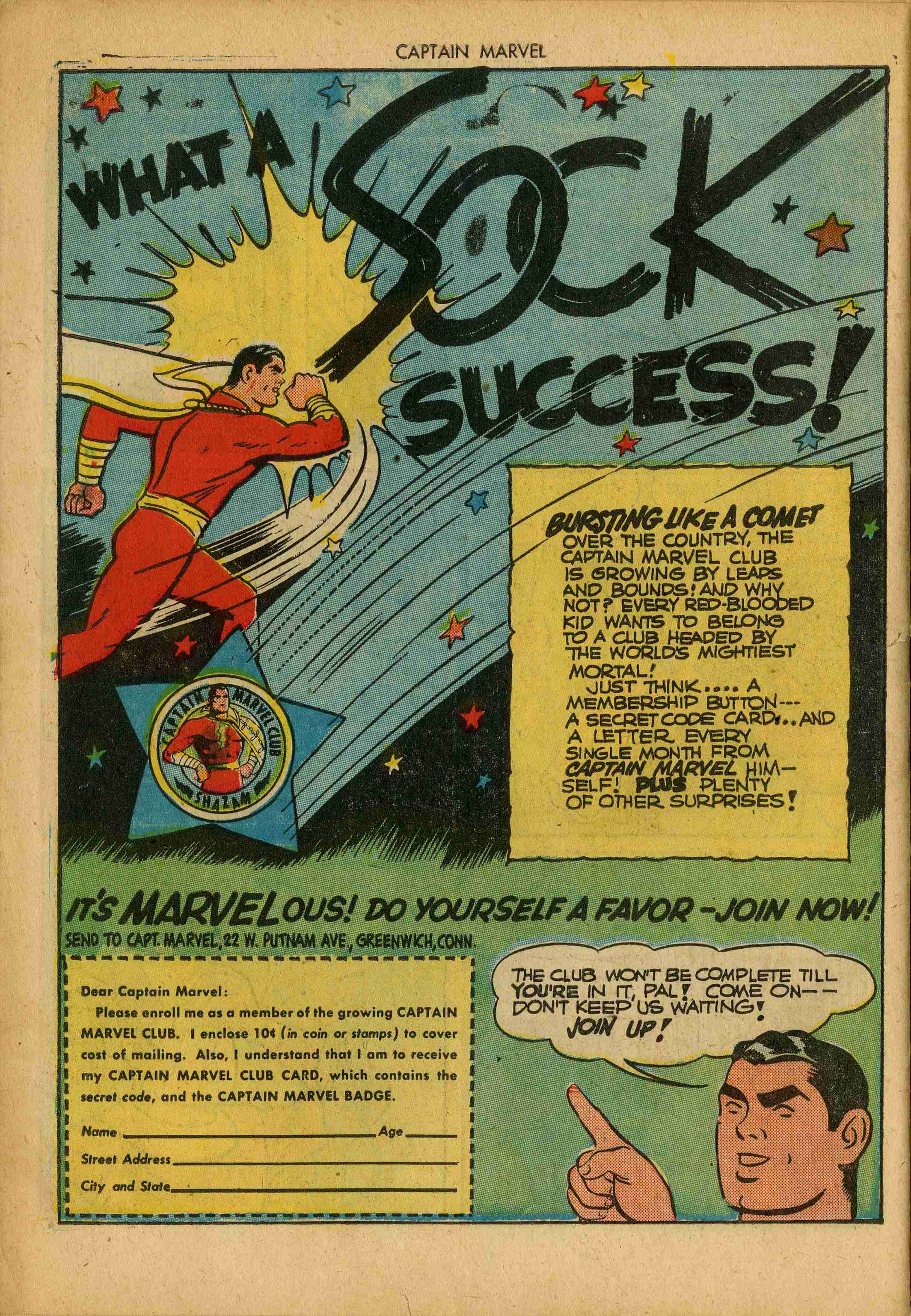 Read online Captain Marvel Adventures comic -  Issue #24 - 46