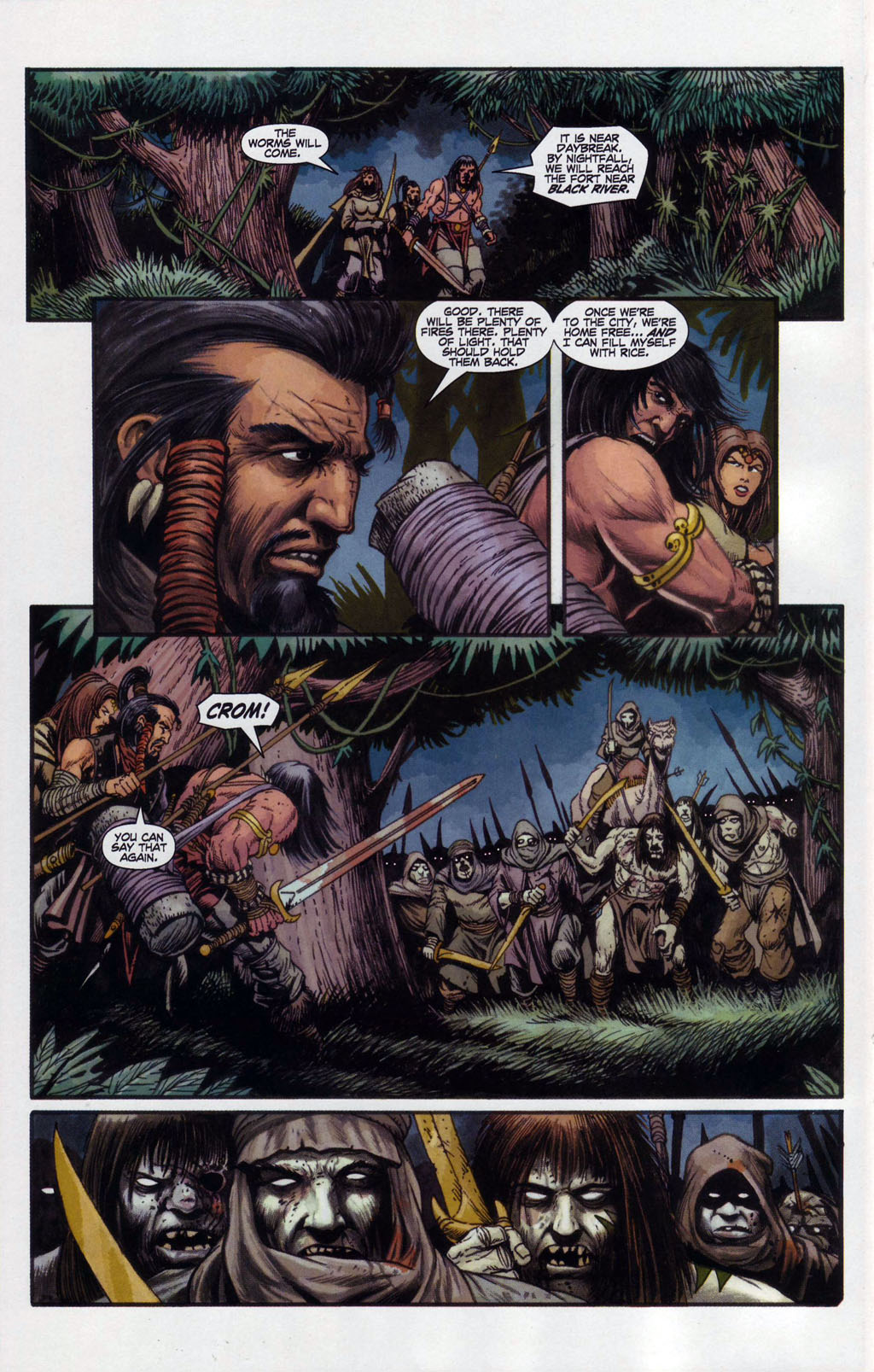 Read online Conan and the Songs of the Dead comic -  Issue #5 - 14
