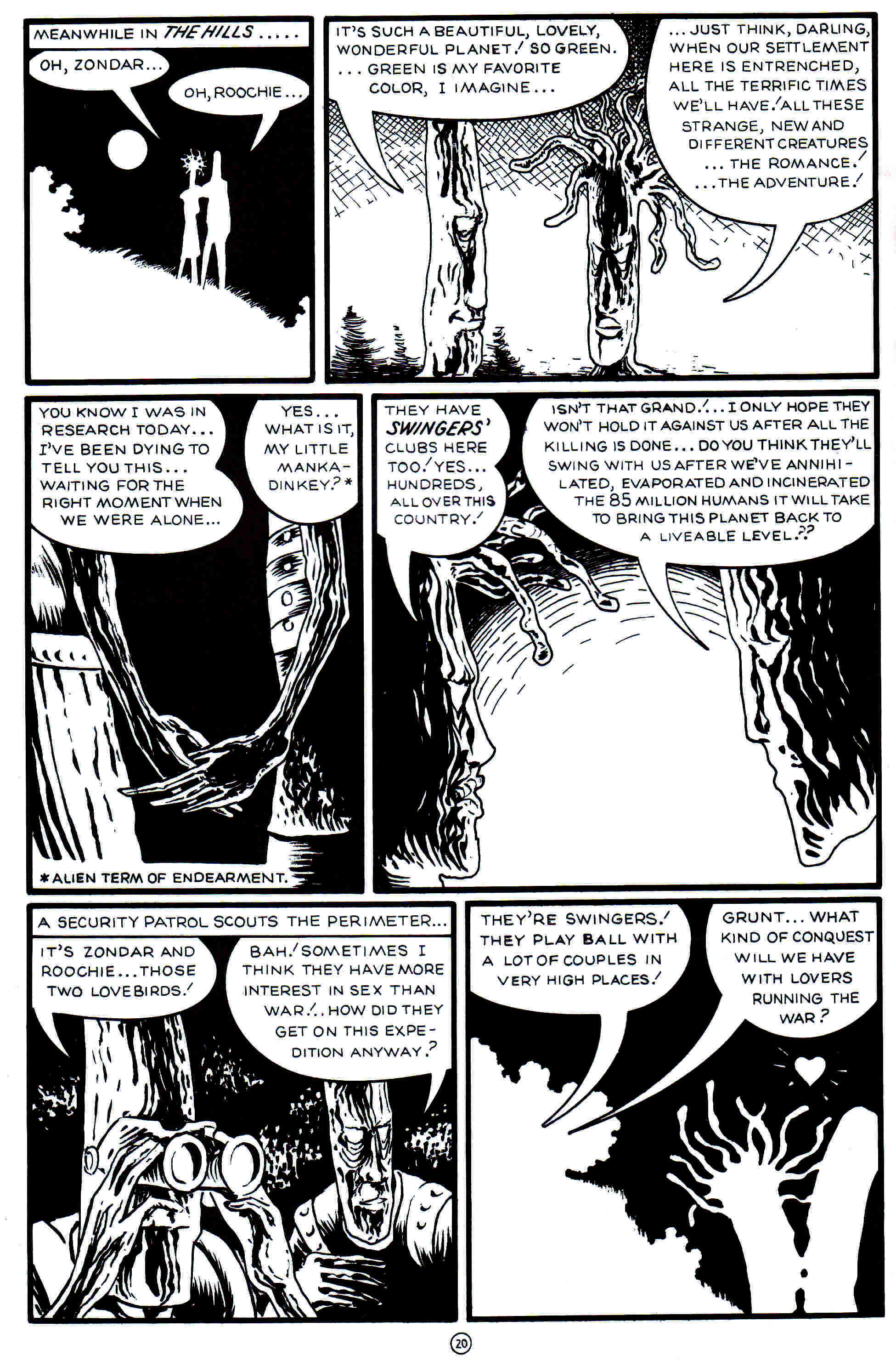 Read online Flaming Carrot Comics (1988) comic -  Issue #20 - 22