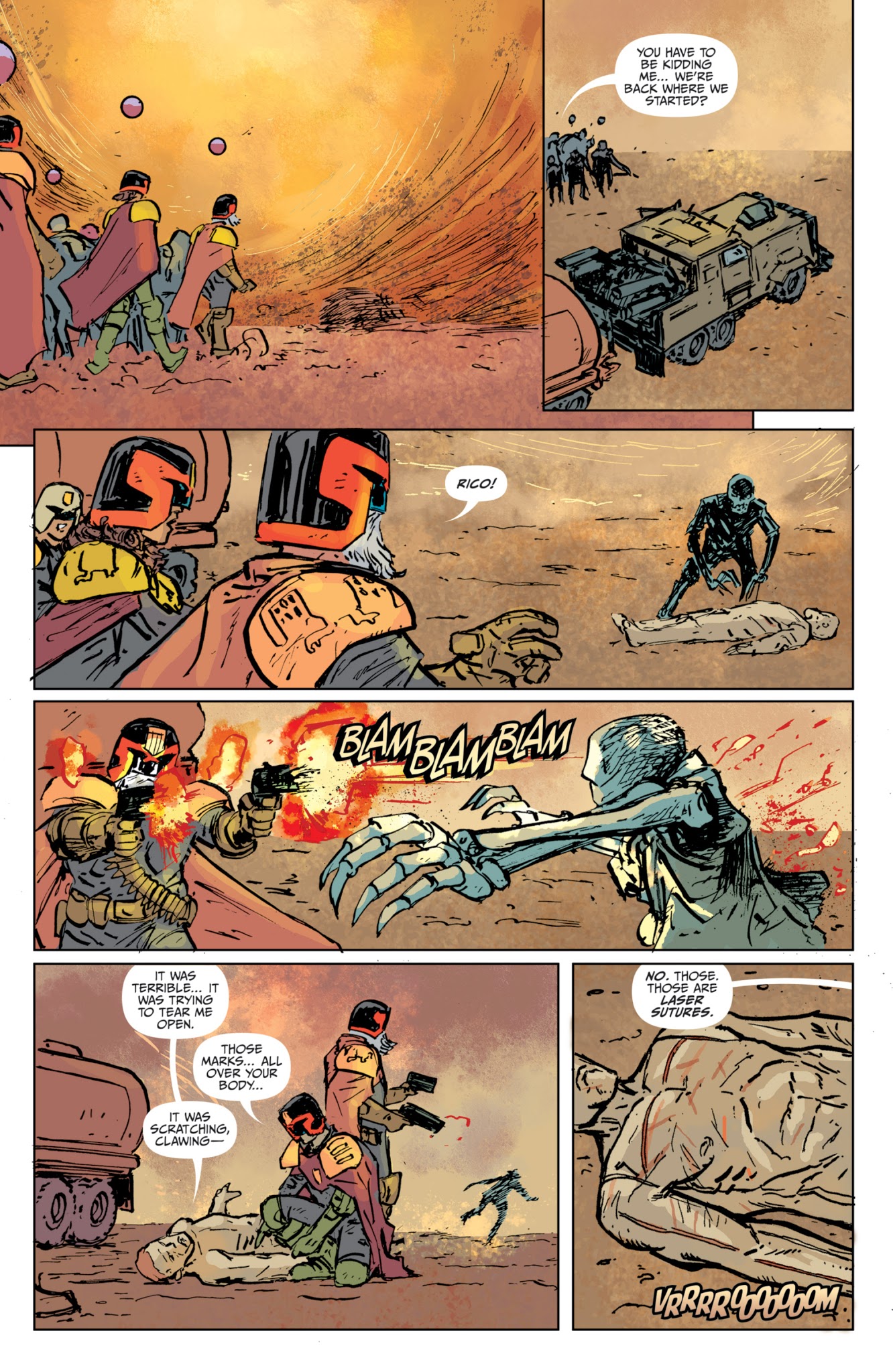 Read online Judge Dredd: The Blessed Earth comic -  Issue #4 - 20