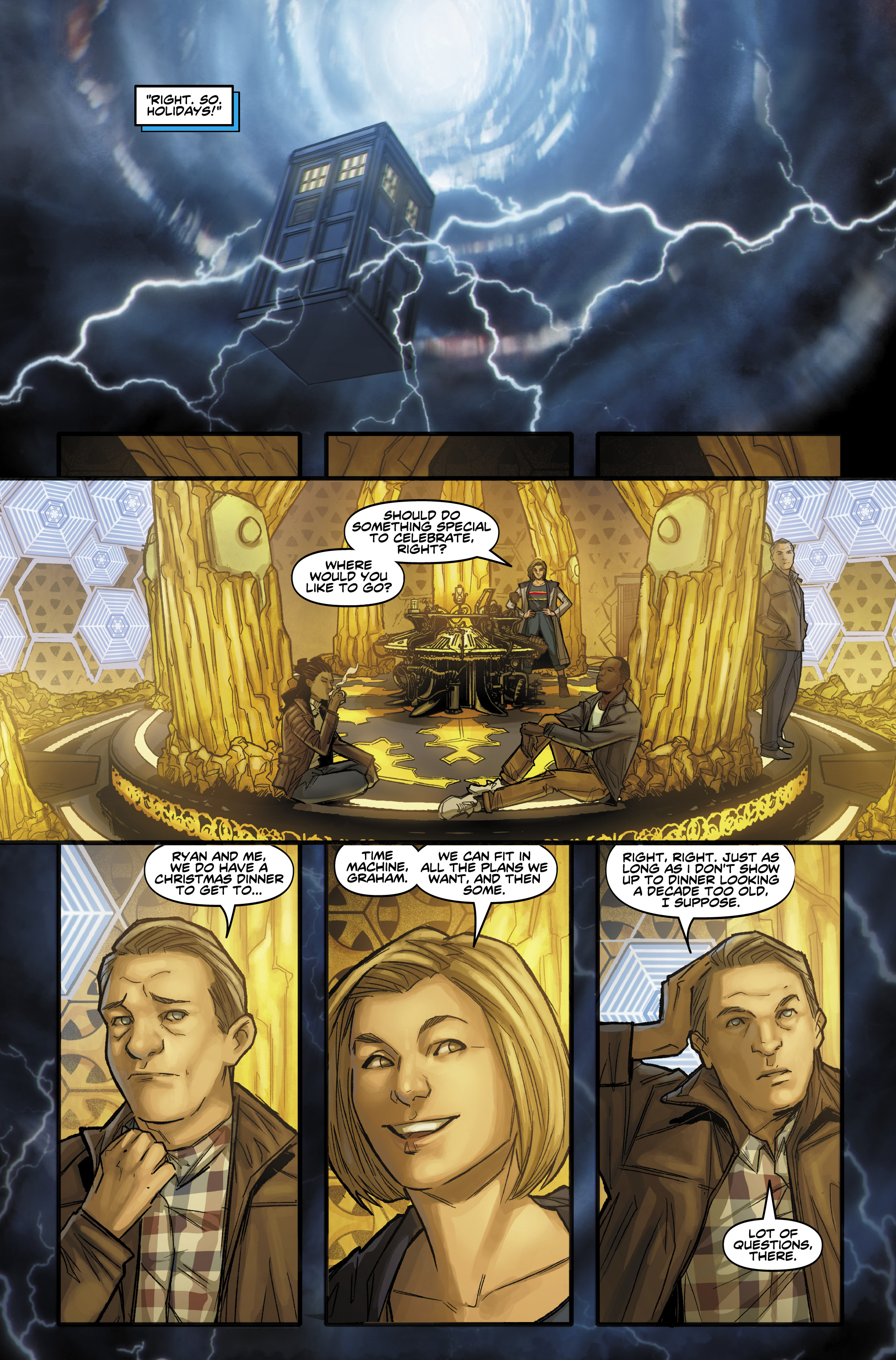 Read online Doctor Who: The Thirteenth Doctor Holiday Special comic -  Issue #1 - 6