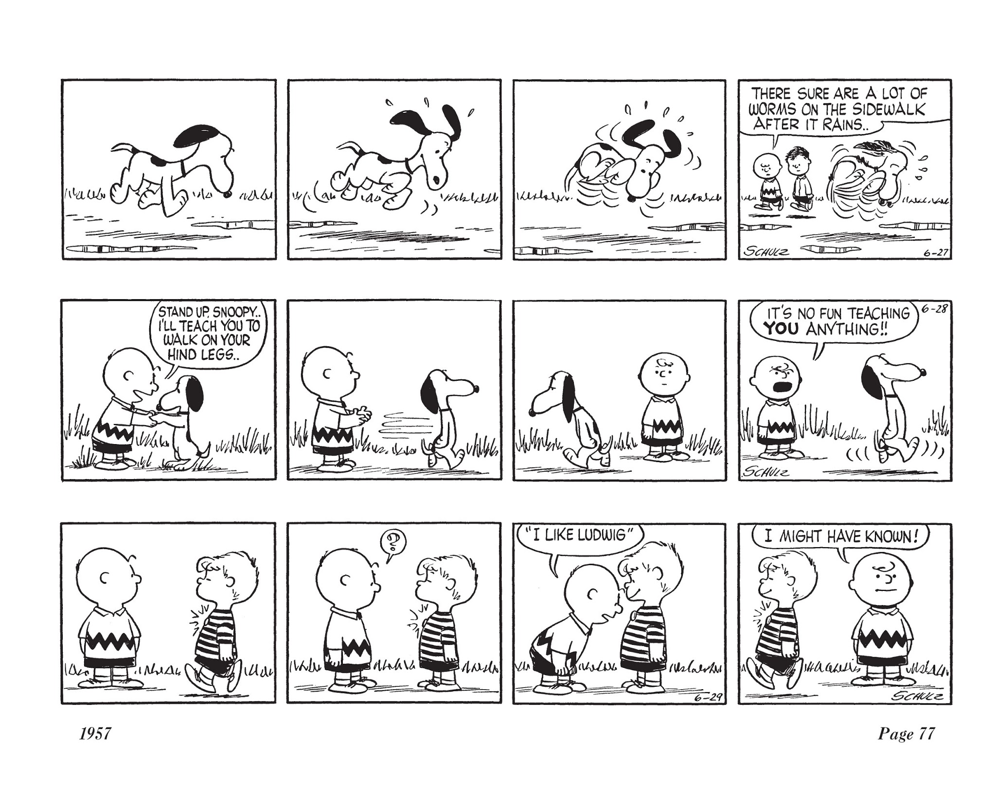 Read online The Complete Peanuts comic -  Issue # TPB 4 - 91