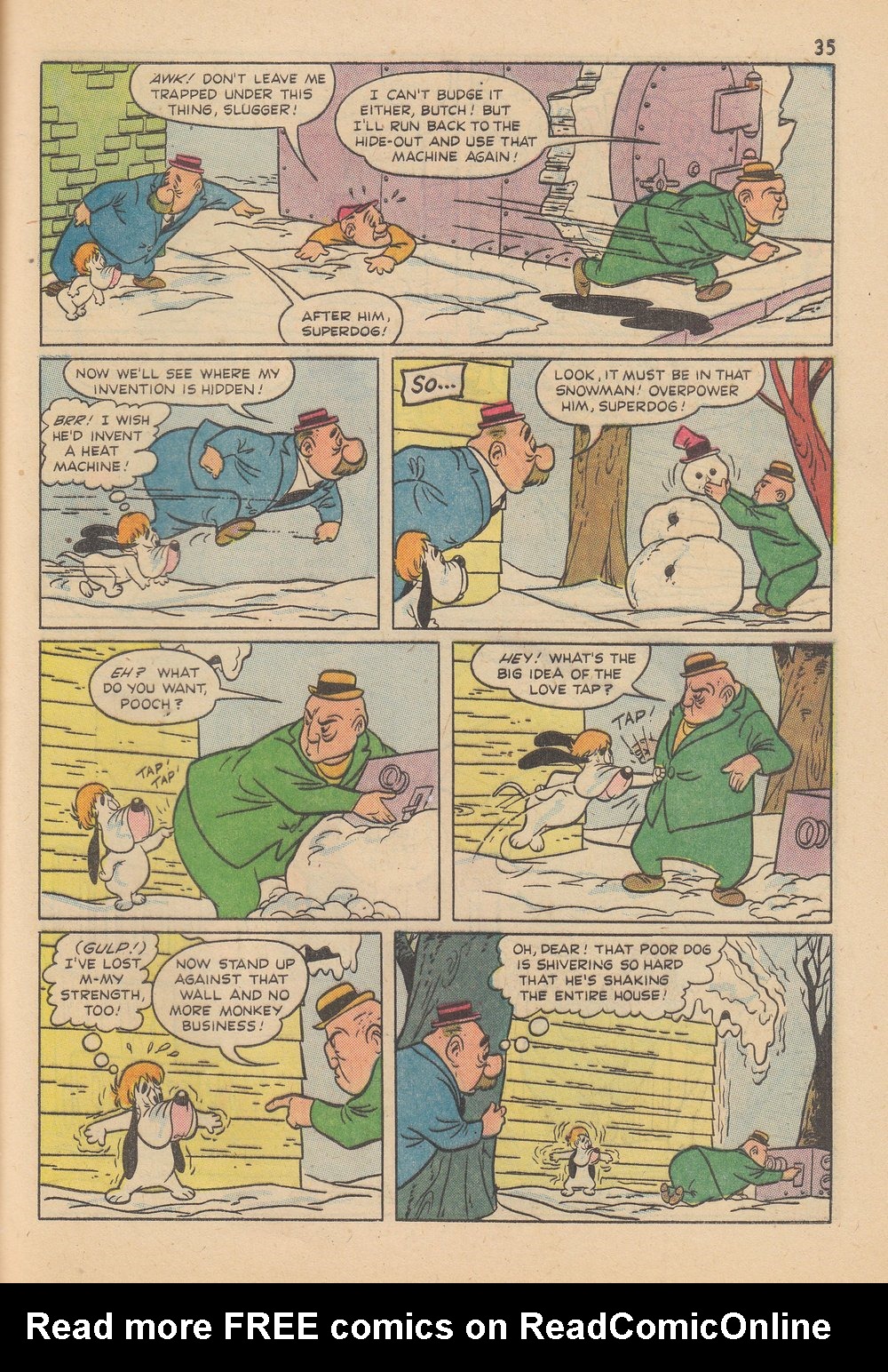 Read online M.G.M.'s Tom and Jerry's Winter Fun comic -  Issue #4 - 38