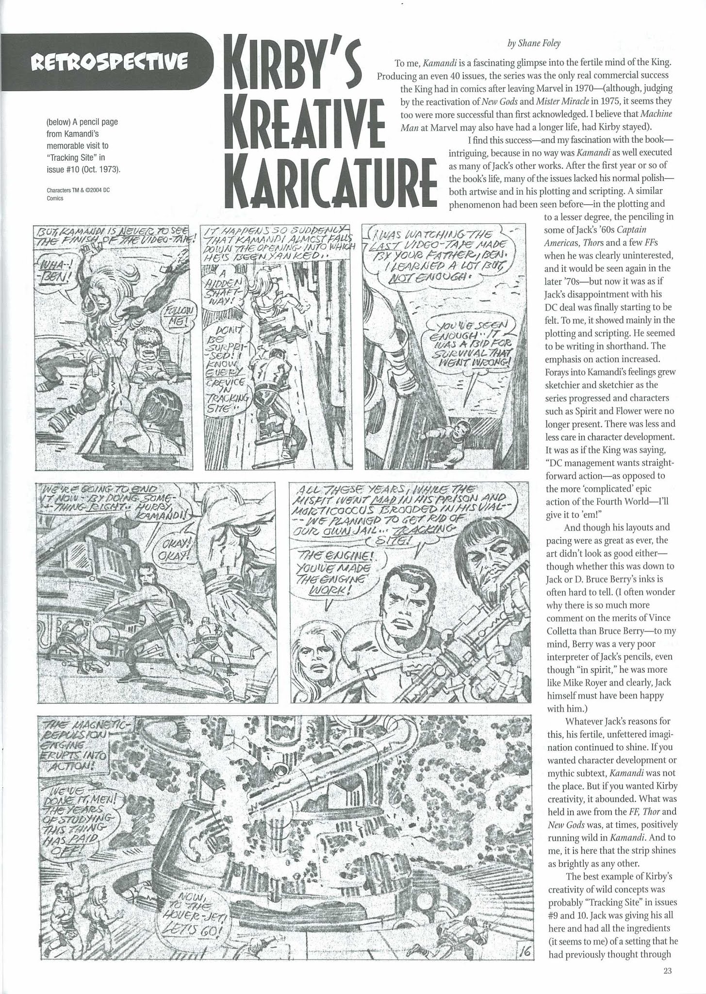 Read online The Jack Kirby Collector comic -  Issue #40 - 25