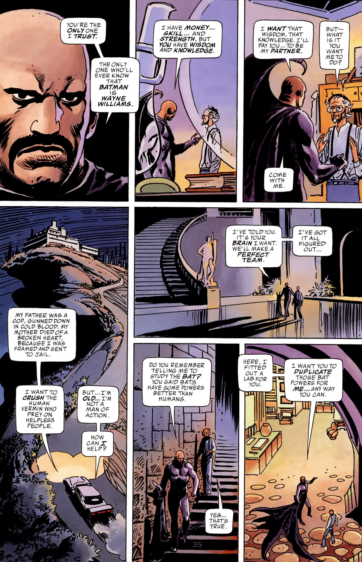 Read online Just Imagine Stan Lee With Joe Kubert Creating Batman comic -  Issue # Full - 37