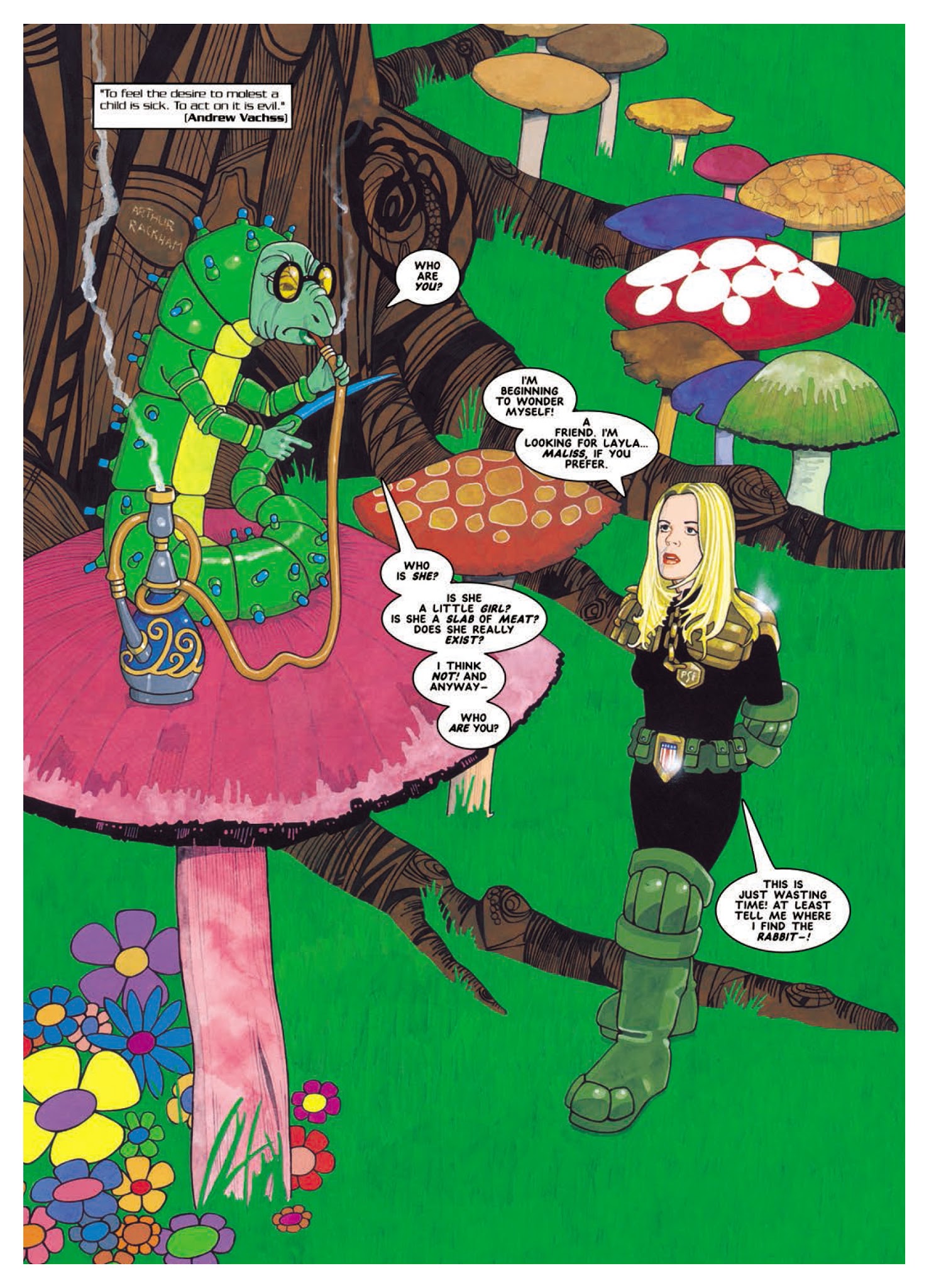 Read online Judge Anderson: The Psi Files comic -  Issue # TPB 3 - 136