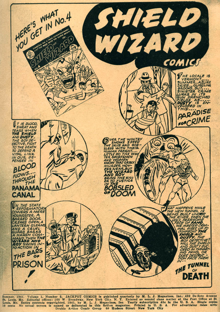 Jackpot Comics issue 2 - Page 2