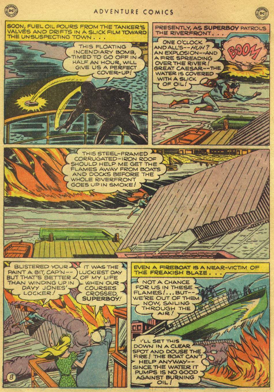 Read online Adventure Comics (1938) comic -  Issue #154 - 9