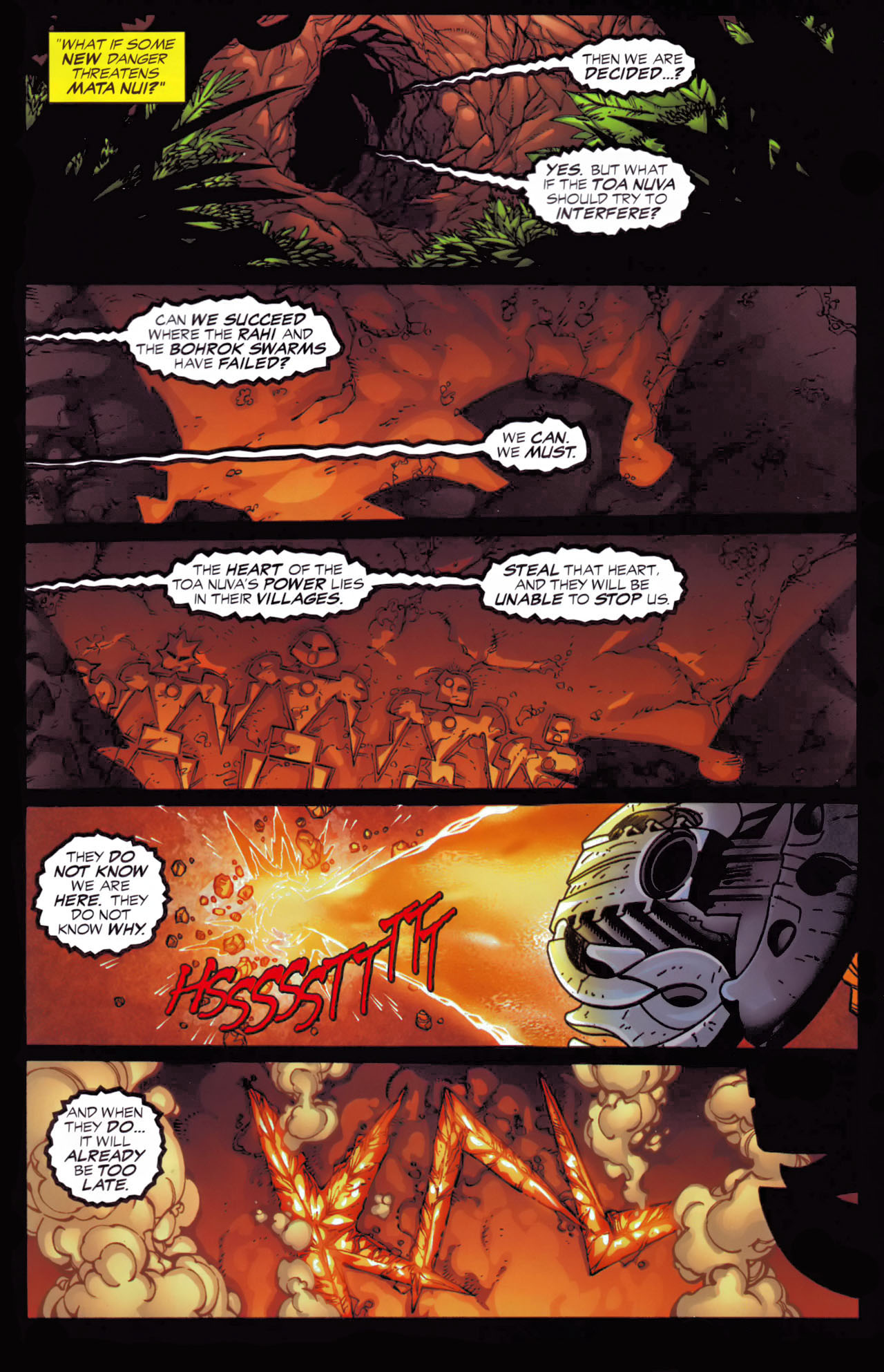 Read online Bionicle comic -  Issue #9 - 11