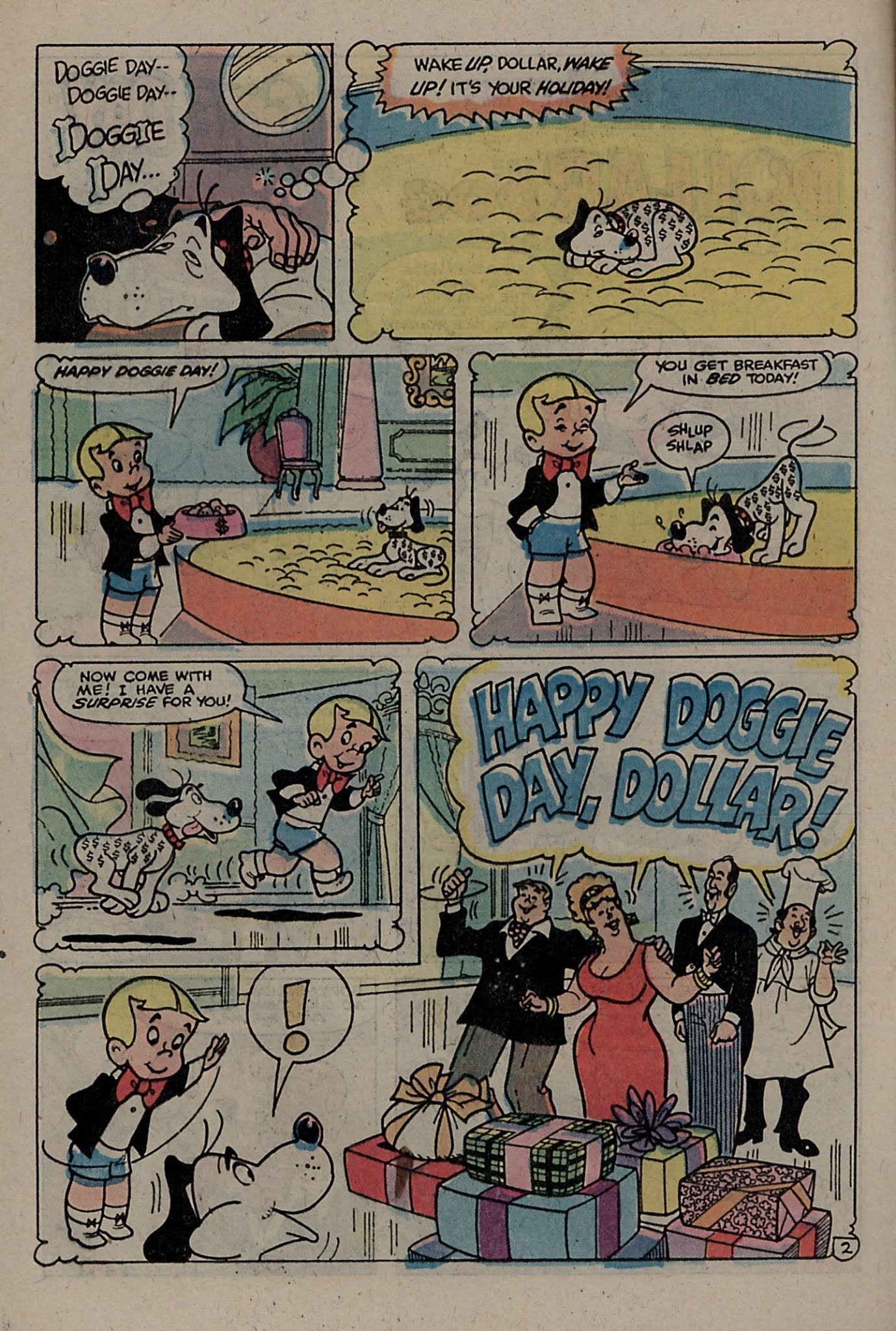 Read online Richie Rich & Dollar the Dog comic -  Issue #8 - 20