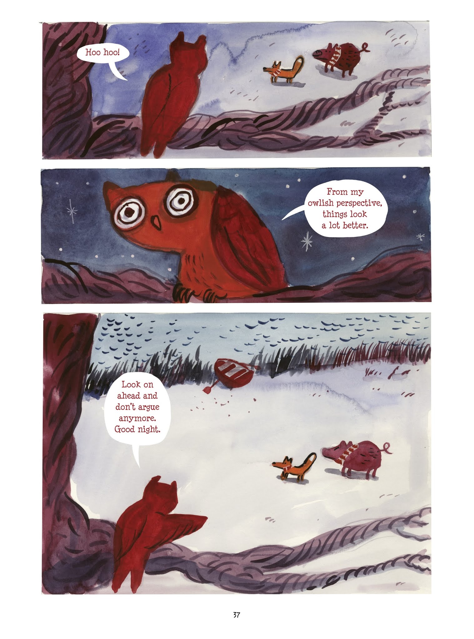 Read online Tiny Fox and Great Boar comic -  Issue #1 - 38