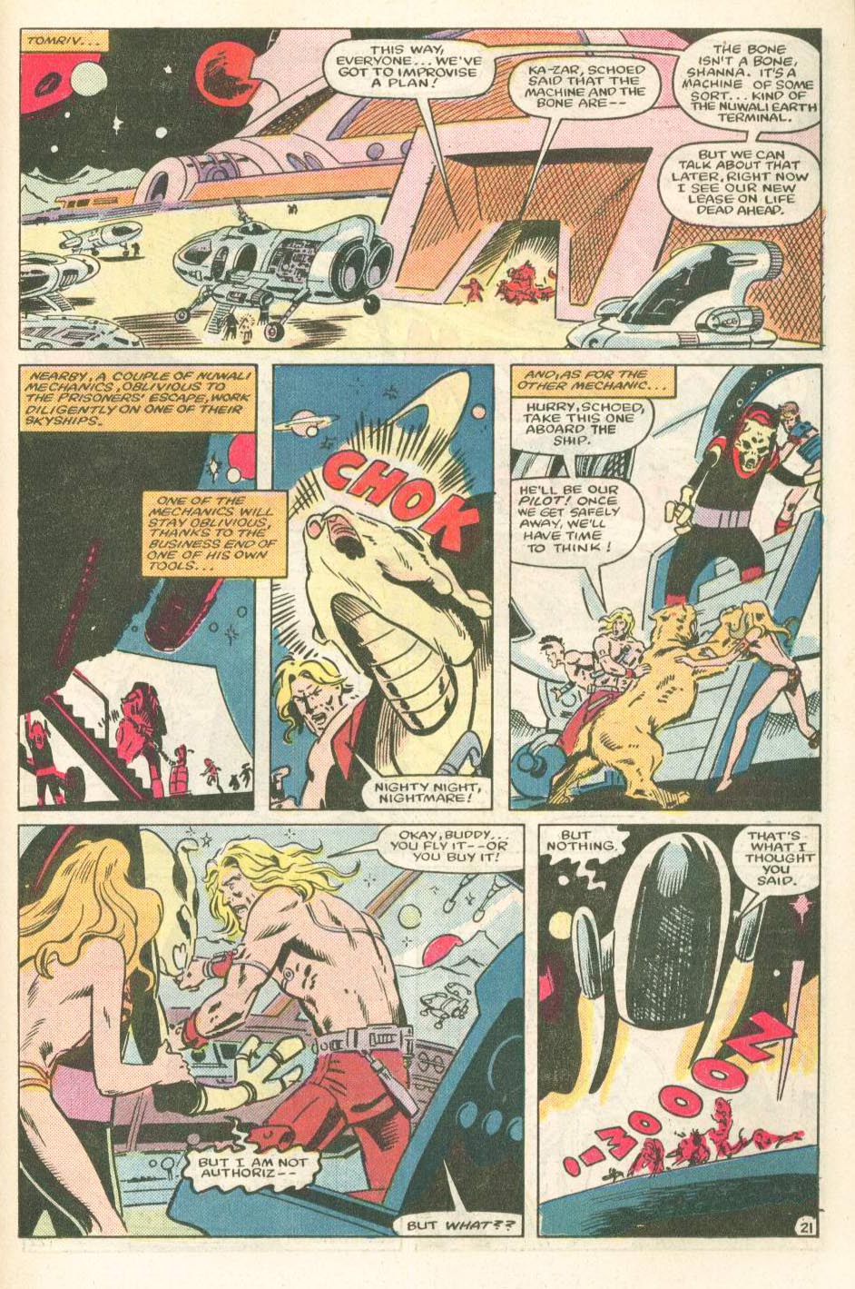 Read online Ka-Zar the Savage comic -  Issue #34 - 22