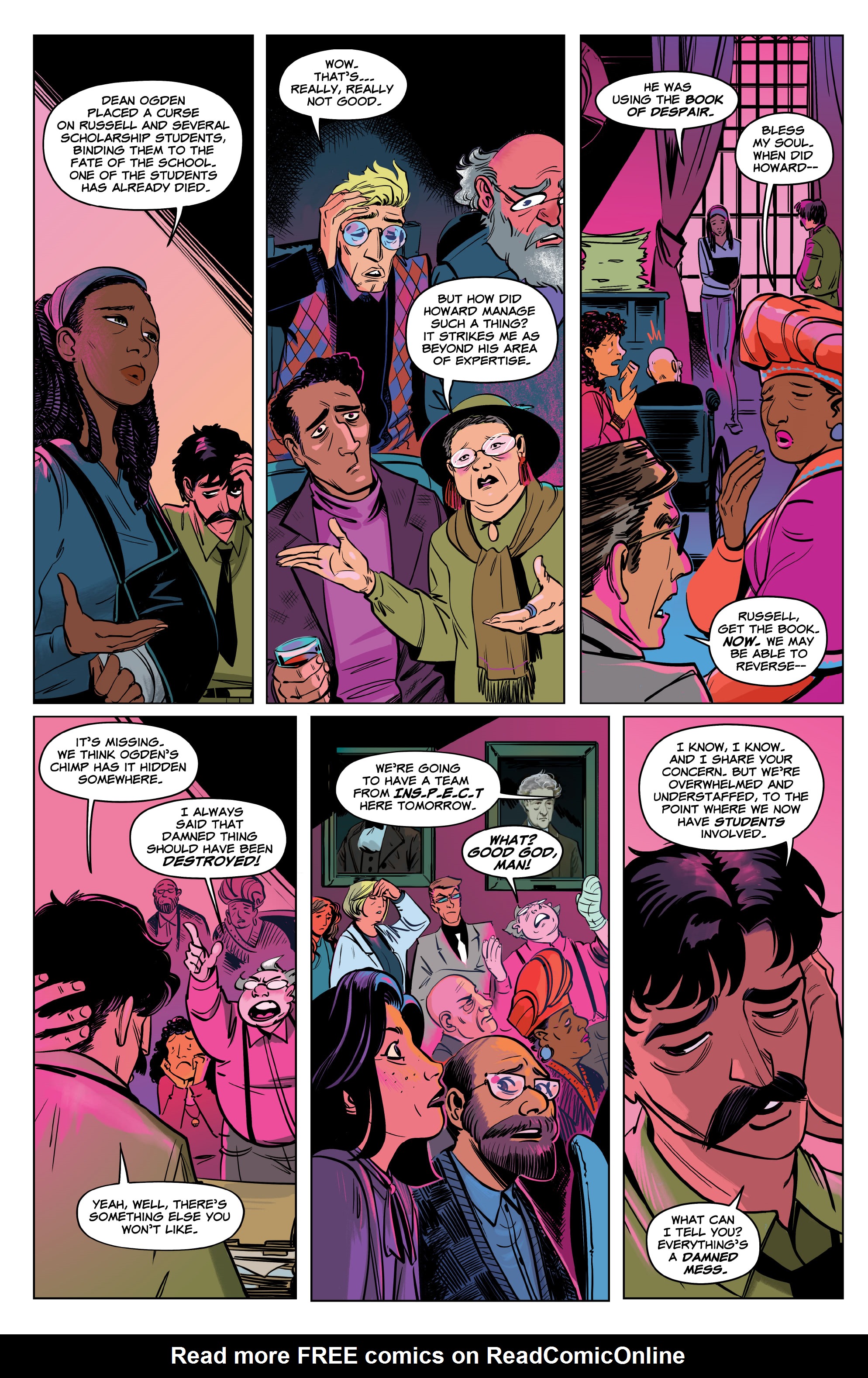 Read online Blackwood: The Mourning After comic -  Issue #1 - 14
