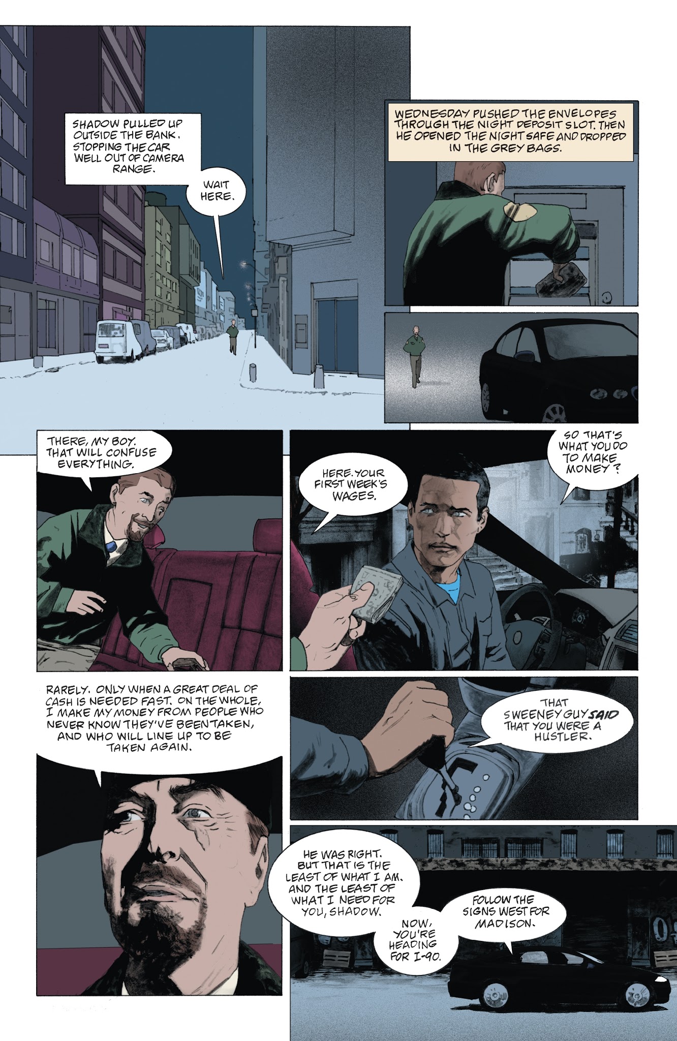 Read online American Gods: Shadows comic -  Issue #5 - 12