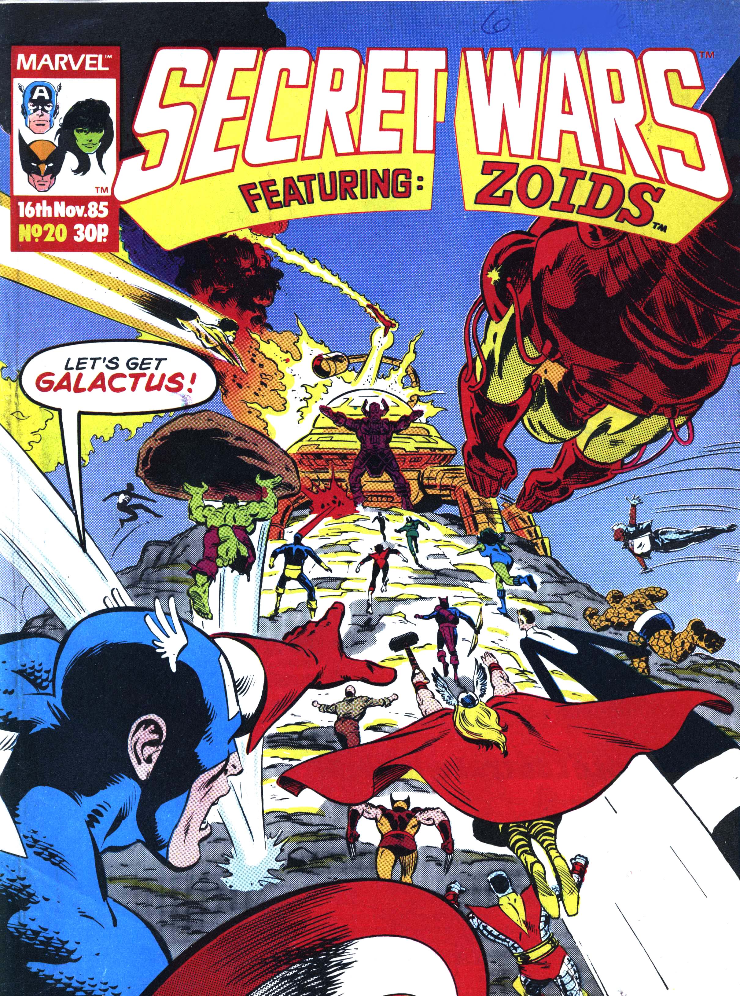 Read online Secret Wars (1985) comic -  Issue #20 - 1
