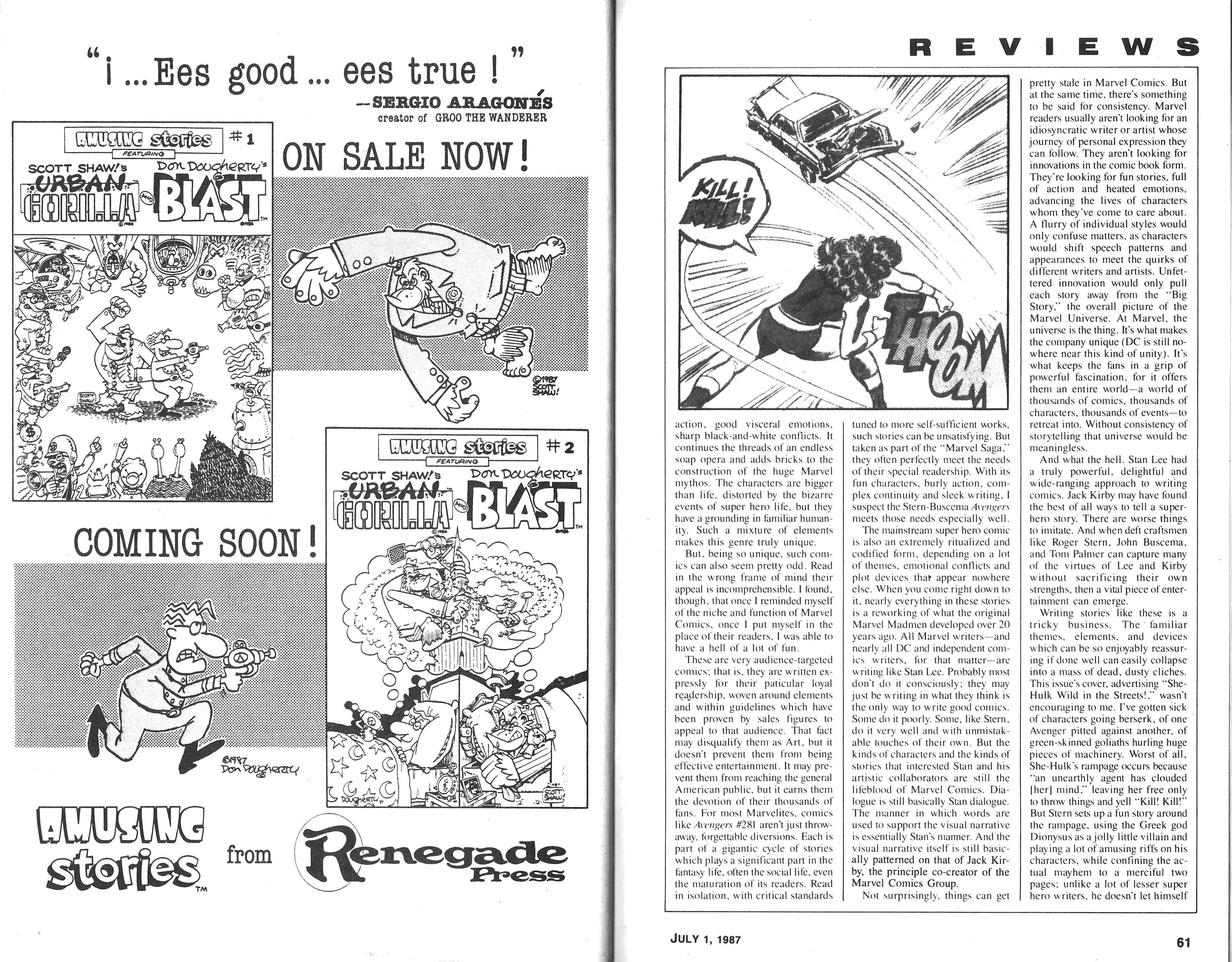 Read online Amazing Heroes comic -  Issue #120 - 31