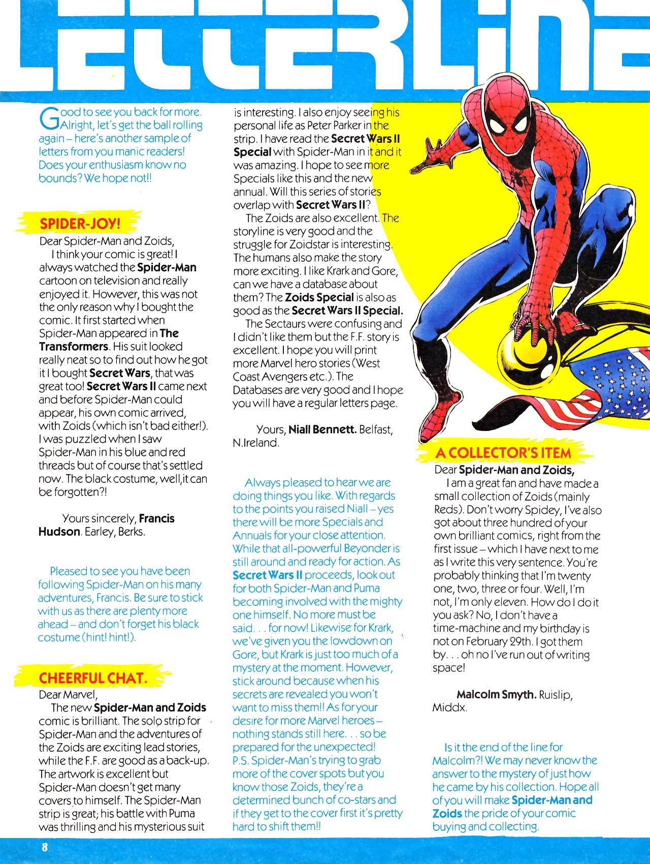 Read online Spider-Man and Zoids comic -  Issue #17 - 8